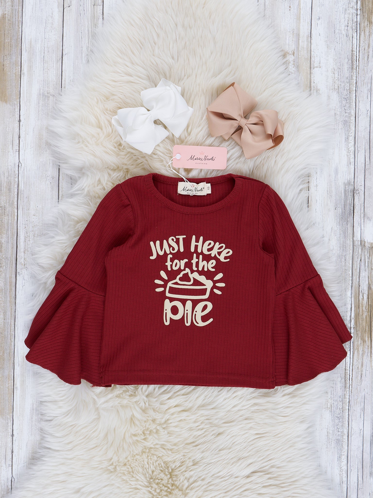 Ruby & Cream "Here for the Pie" Outfit - Marie Nicole Clothing