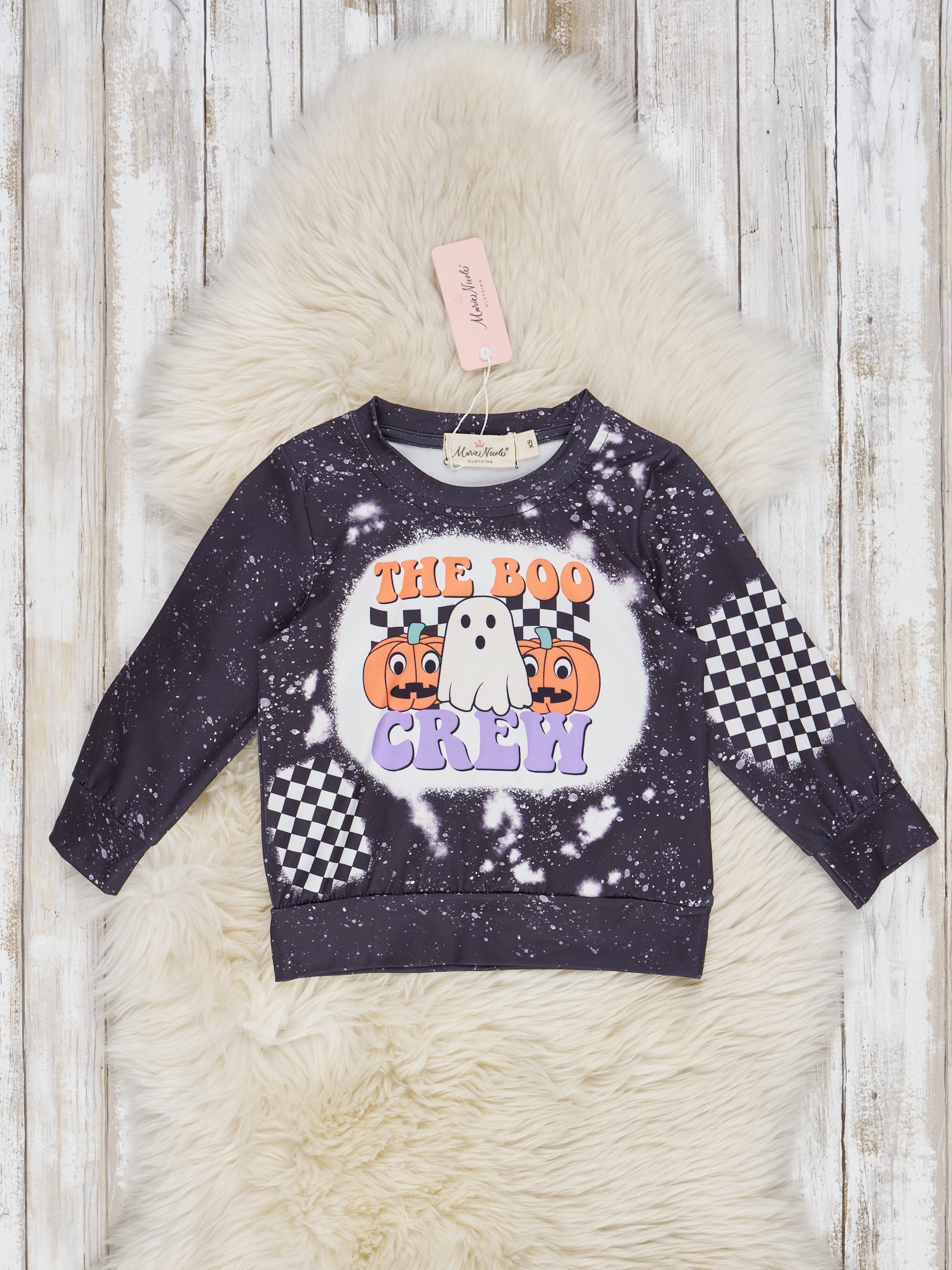 Black "The Boo Crew" Shirt - Marie Nicole Clothing