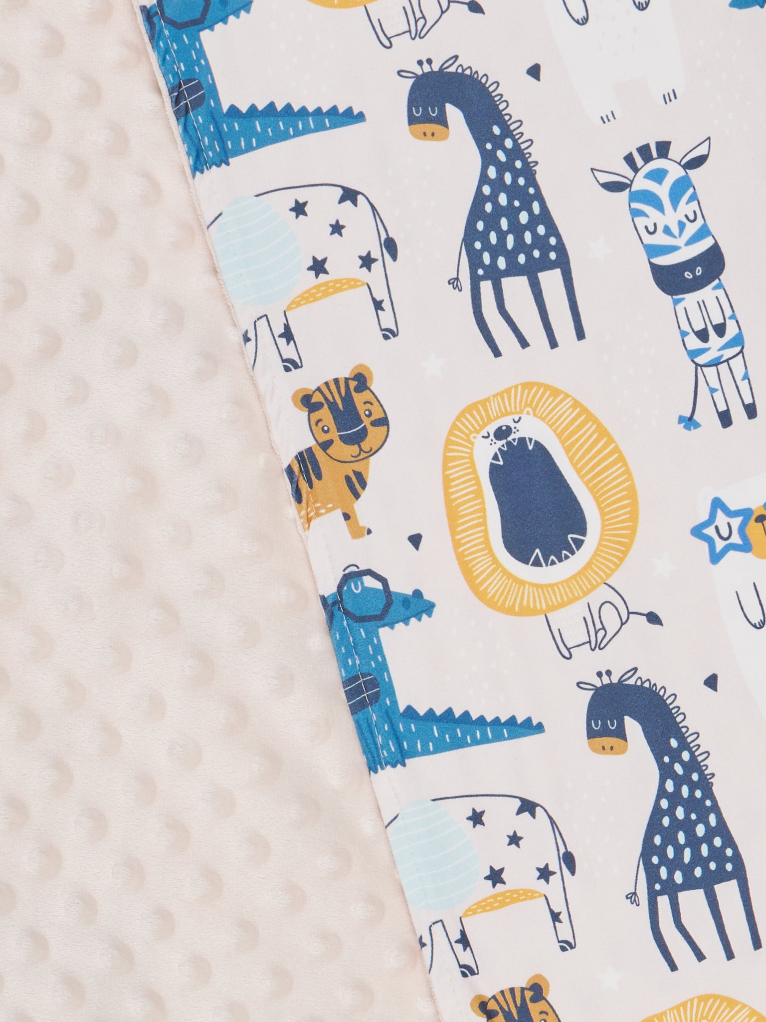 Dinosaur Friends Minky Blanket - Marie Nicole Clothing