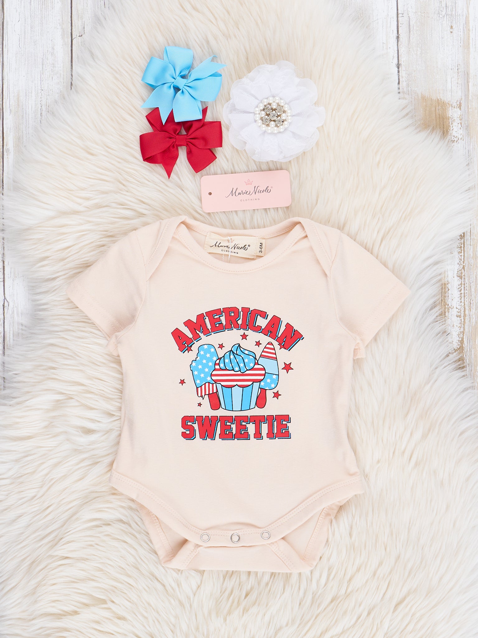 American Sweetie Tulle Outfit w/ Skirt - Marie Nicole Clothing