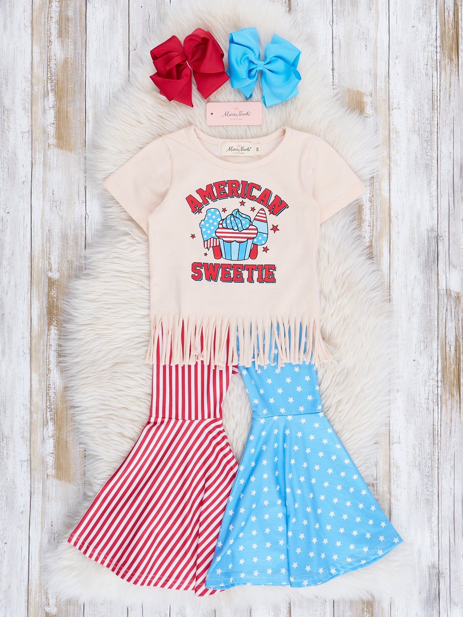 American Sweetie Bell Bottoms Outfit - Marie Nicole Clothing