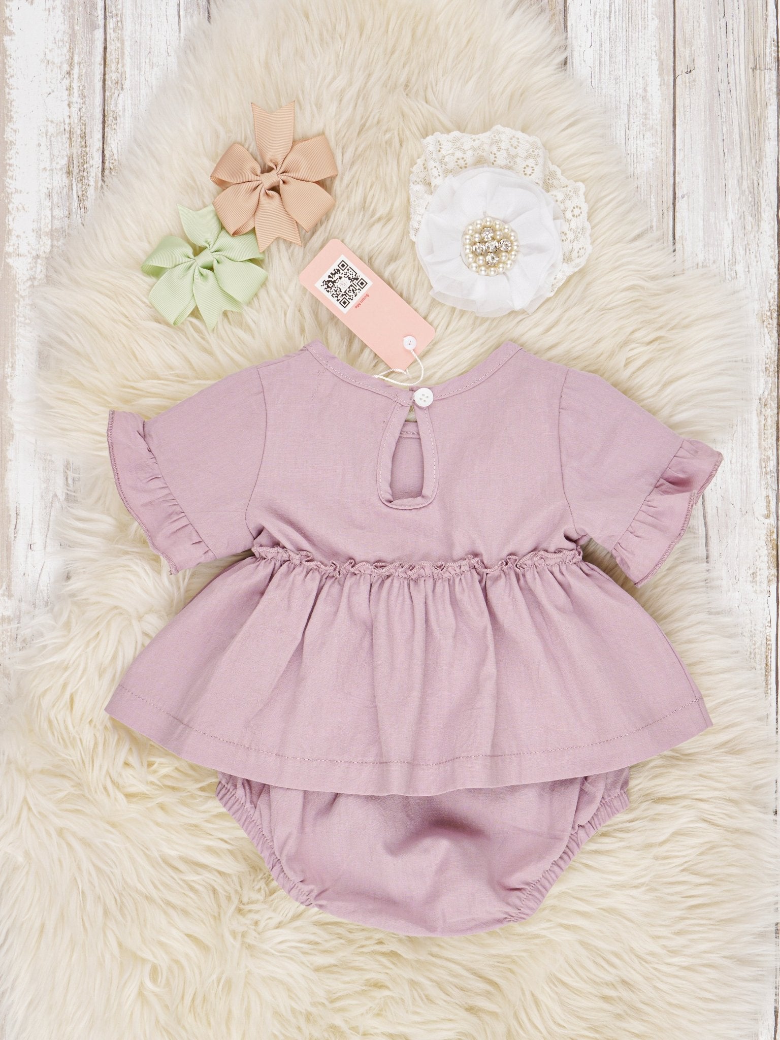 Lavender Swing Top & Bloomers Outfit - Marie Nicole Clothing