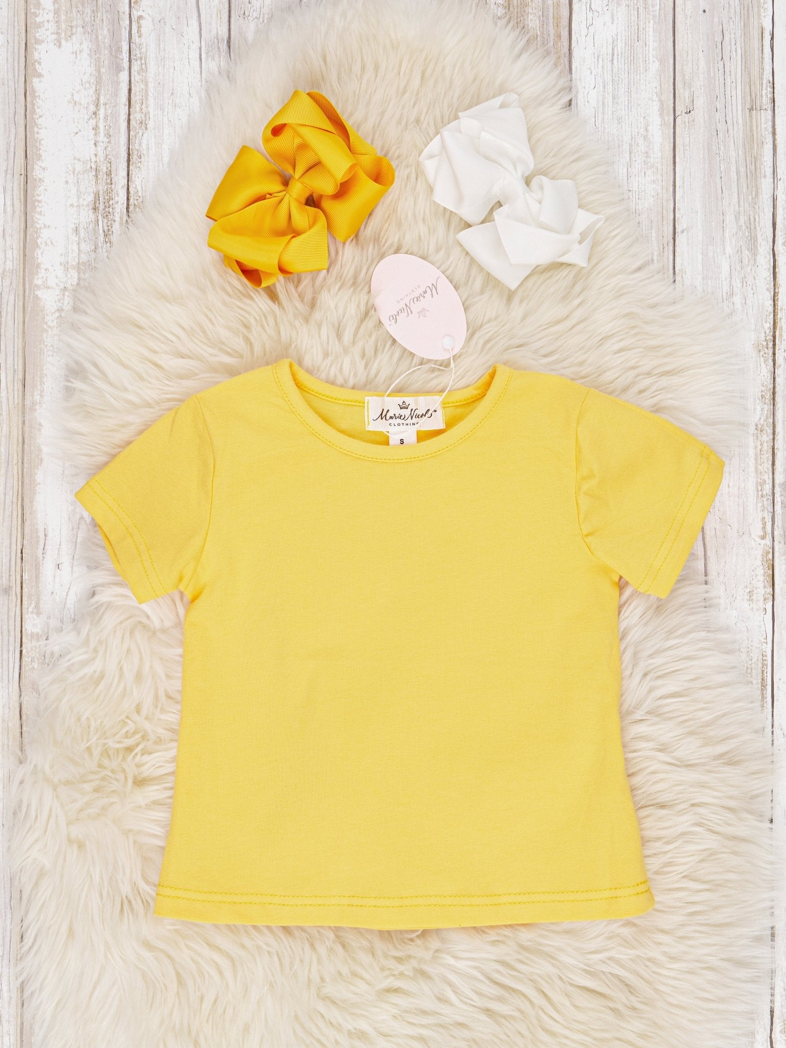 School Bus Denim Dress Set - Marie Nicole Clothing