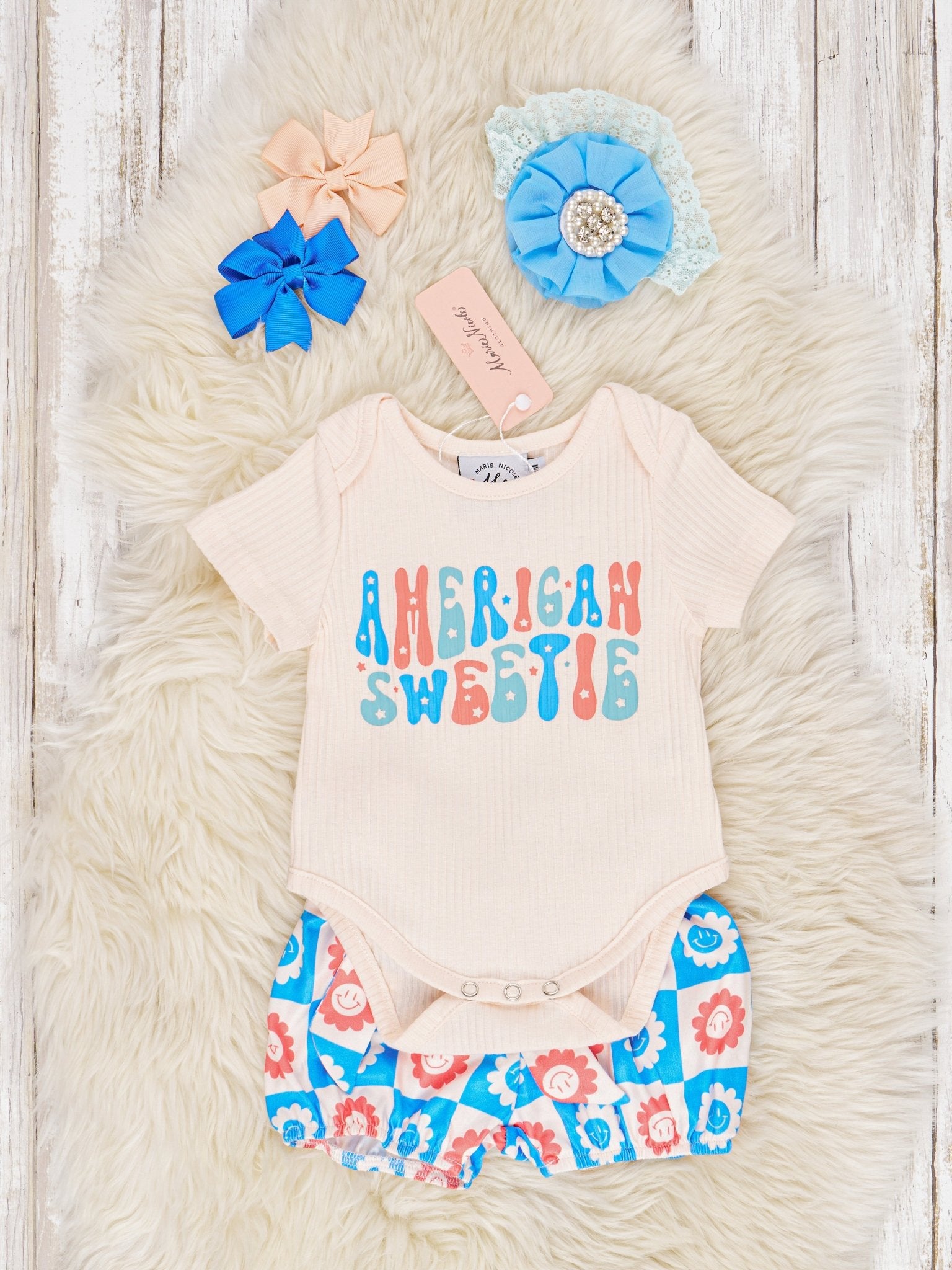 Retro "American Sweetie" Bloomers Outfit - Marie Nicole Clothing