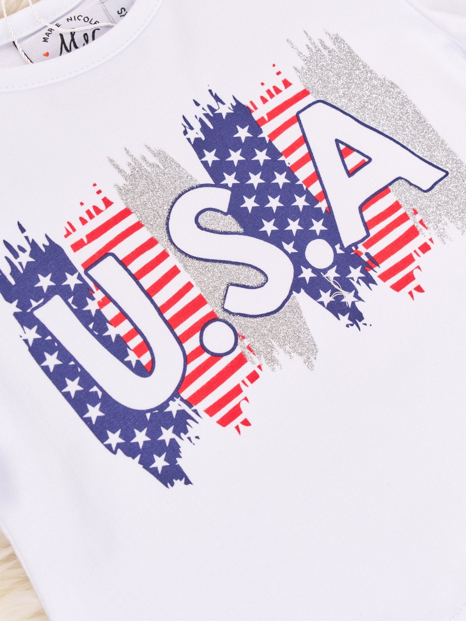 "USA" Sparkly Tulle Outfit - Marie Nicole Clothing