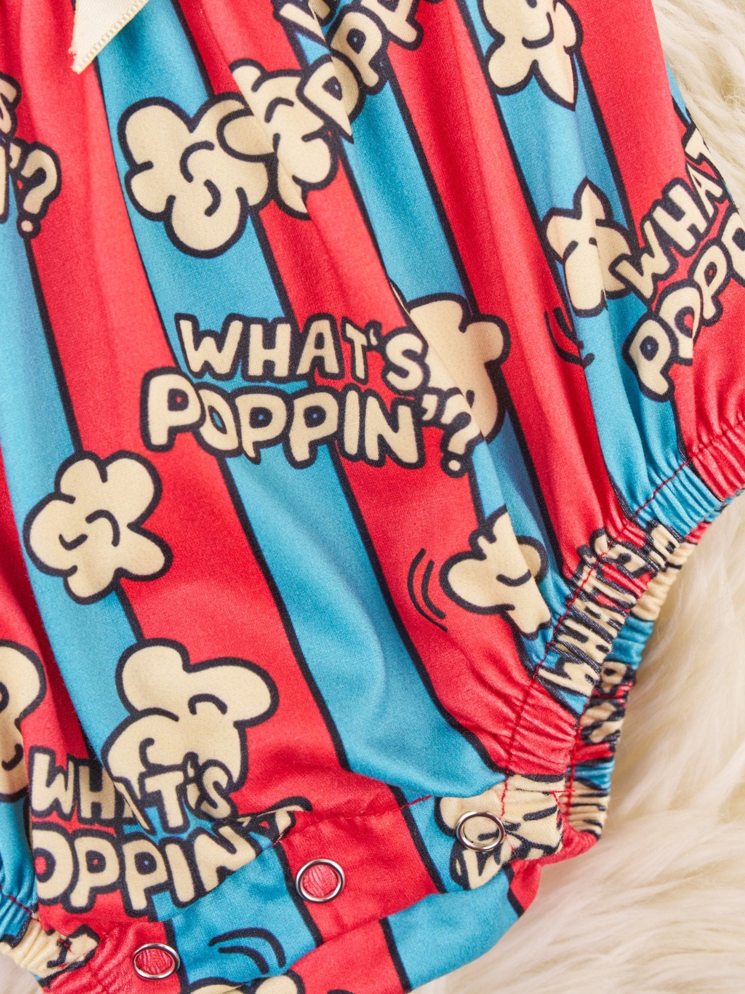 Popcorn Ruffle Bubble Romper - Marie Nicole Clothing
