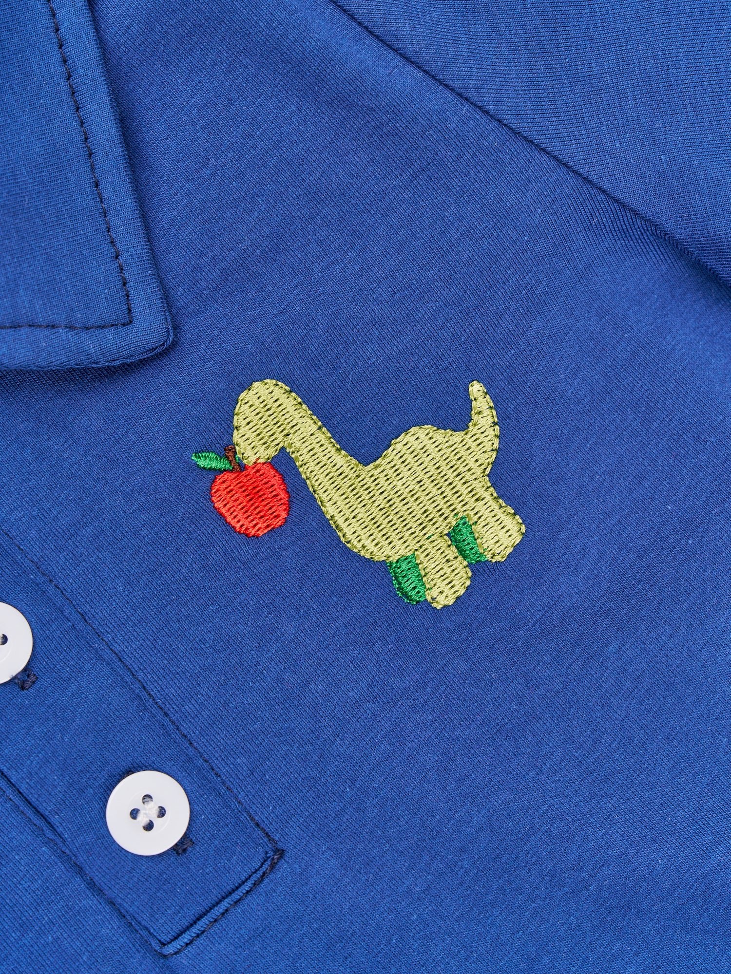 Navy Dino Polo Outfit - Marie Nicole Clothing