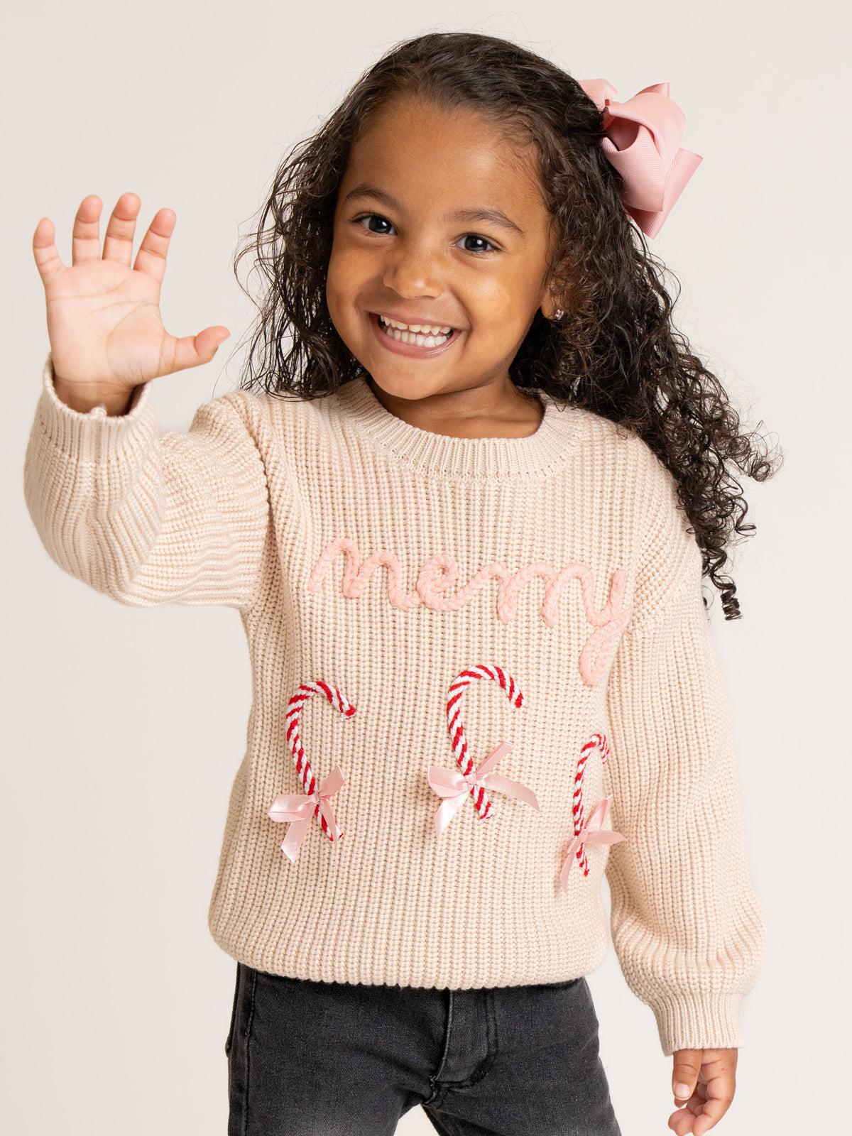 Merry Candy Canes Sweater - Marie Nicole Clothing