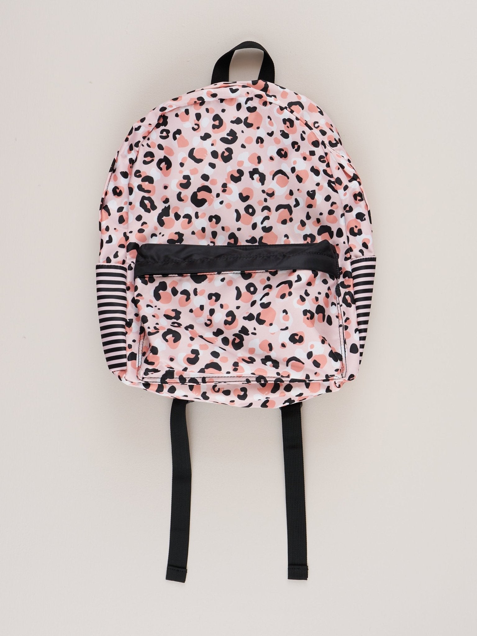 Pink & Black Leopard Backpack - Marie Nicole Clothing