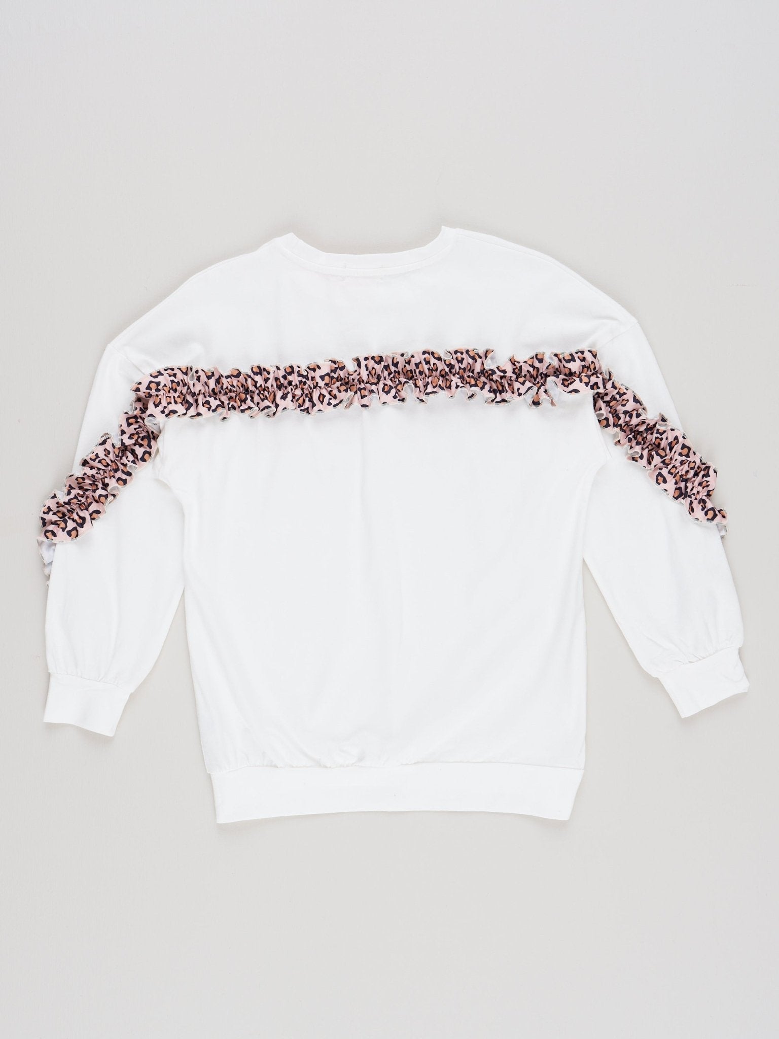 Mom & Me White Pumpkin Ruffle Shirt - Marie Nicole Clothing