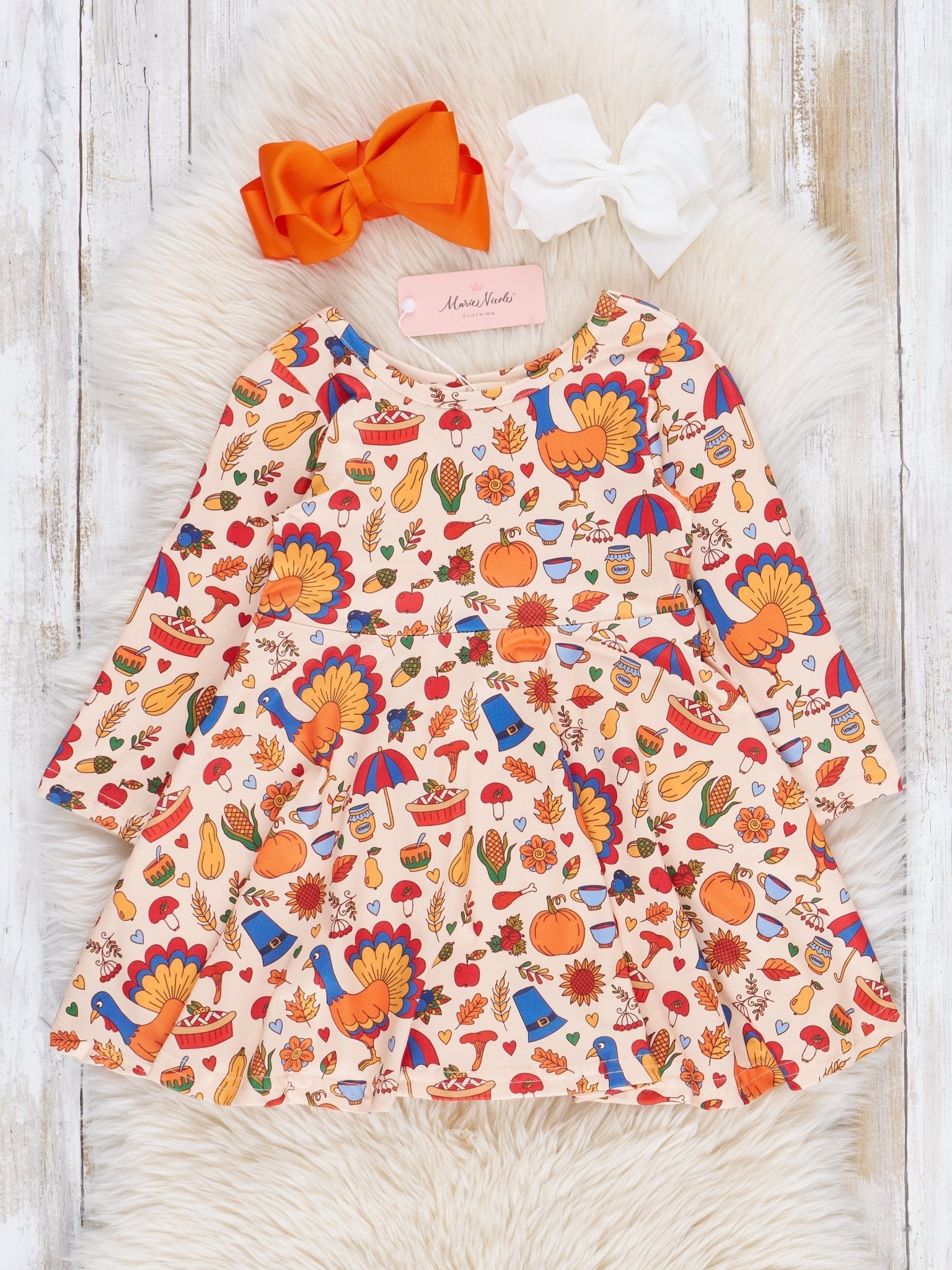 Turkey Pie Swing Dress - Marie Nicole Clothing