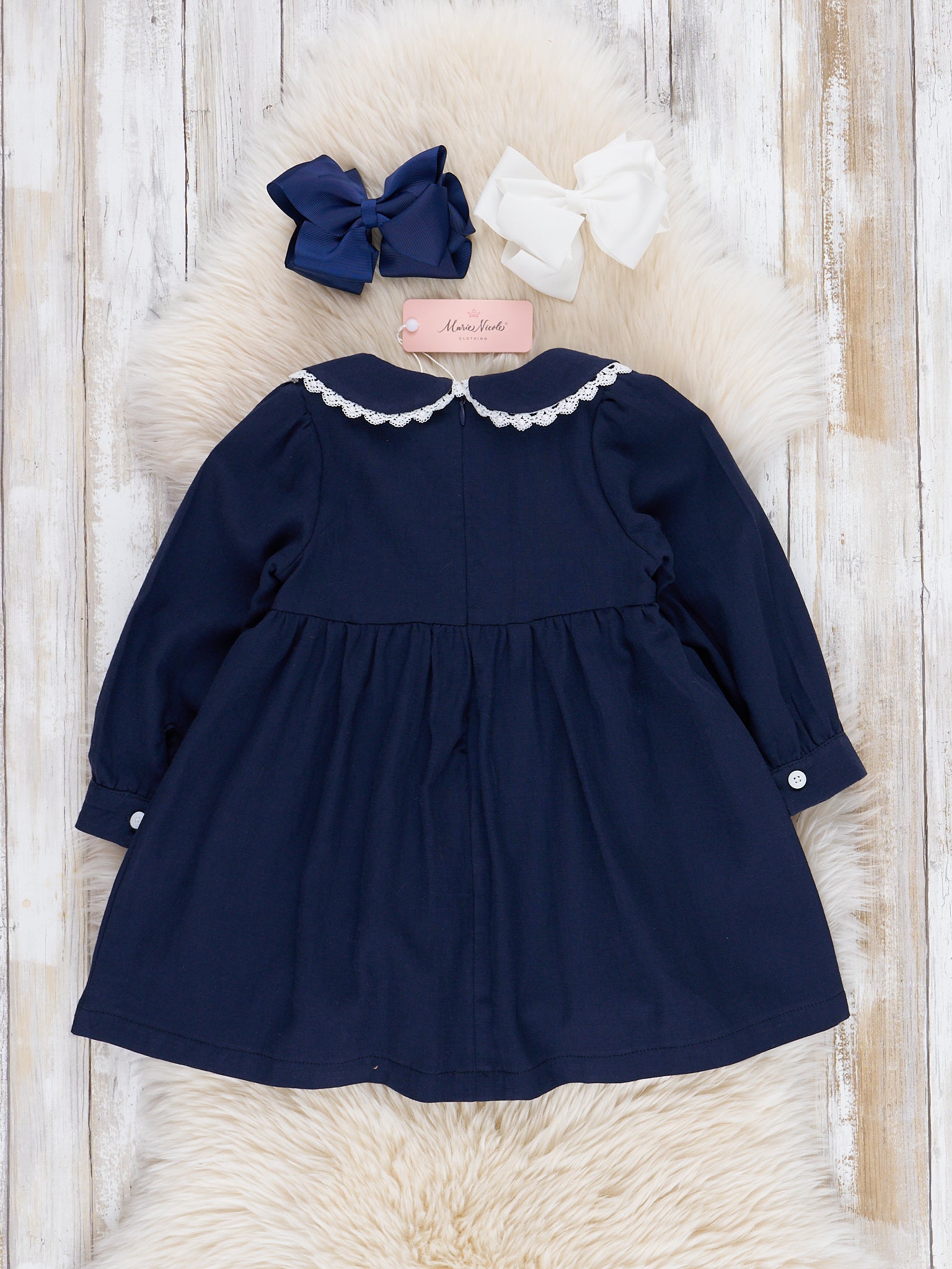 Nativity Scene Smocked Dress - Marie Nicole Clothing