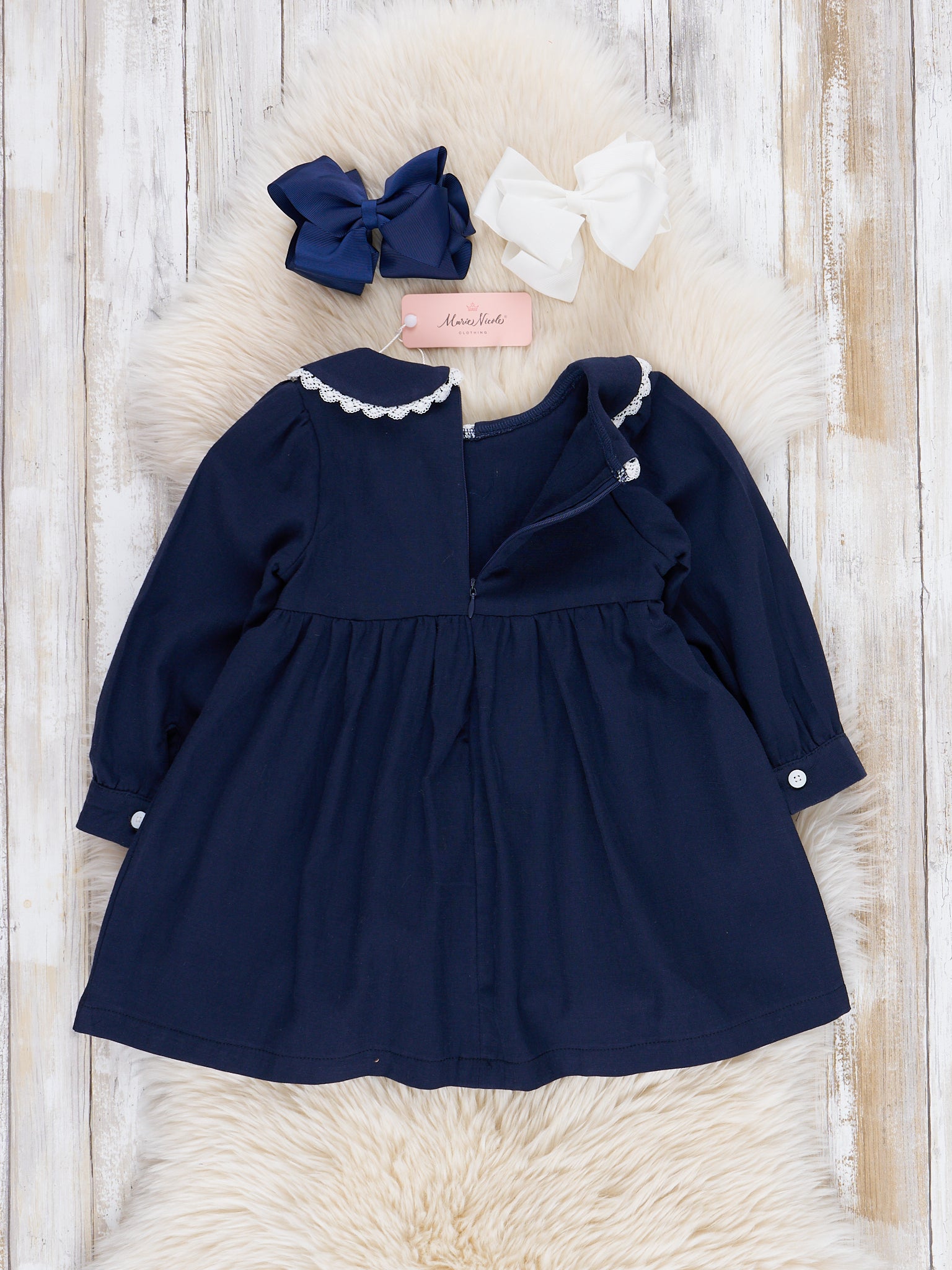 Nativity Scene Smocked Dress - Marie Nicole Clothing