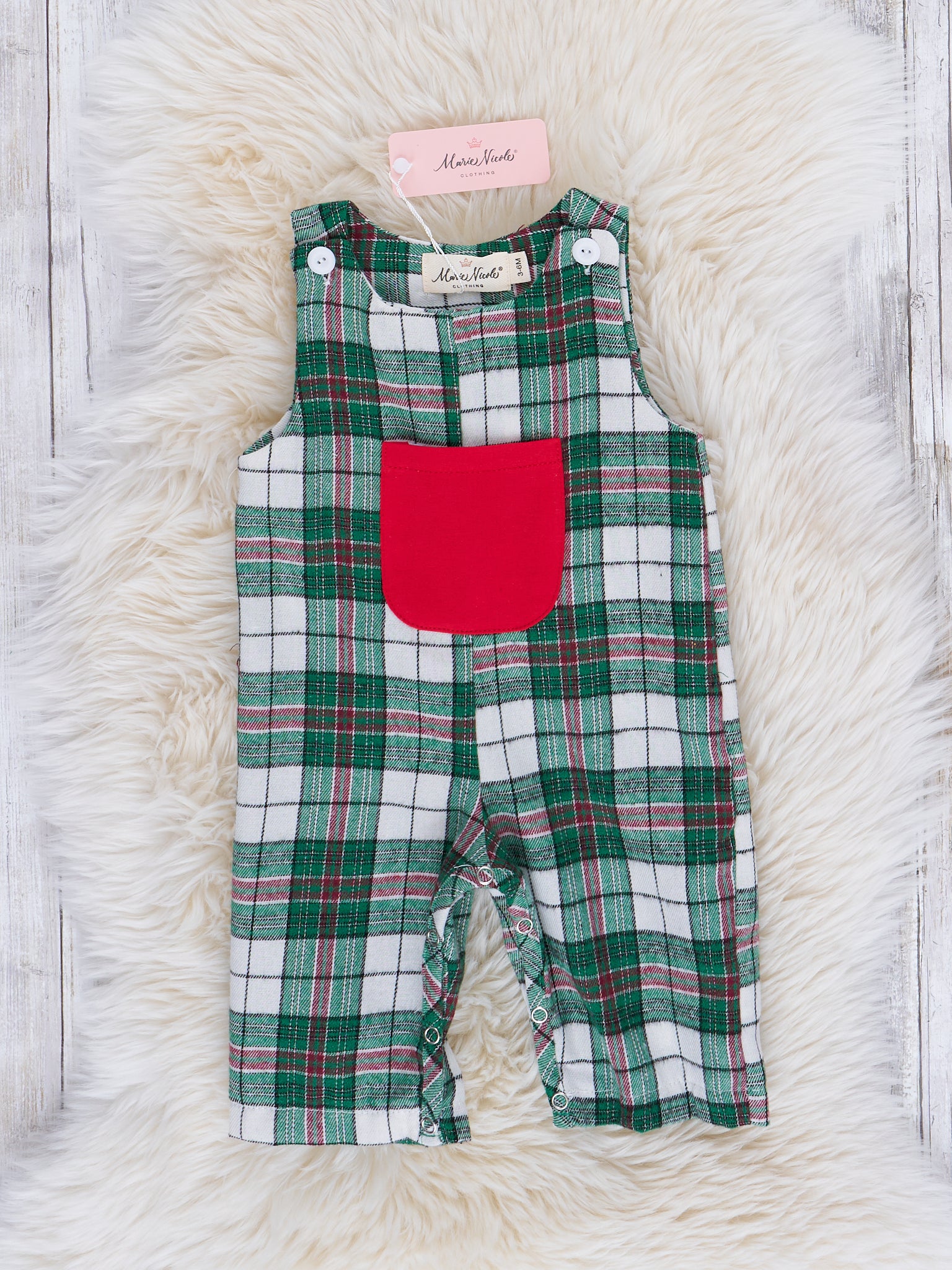 Joyous Plaid Pocket Johnny - Marie Nicole Clothing