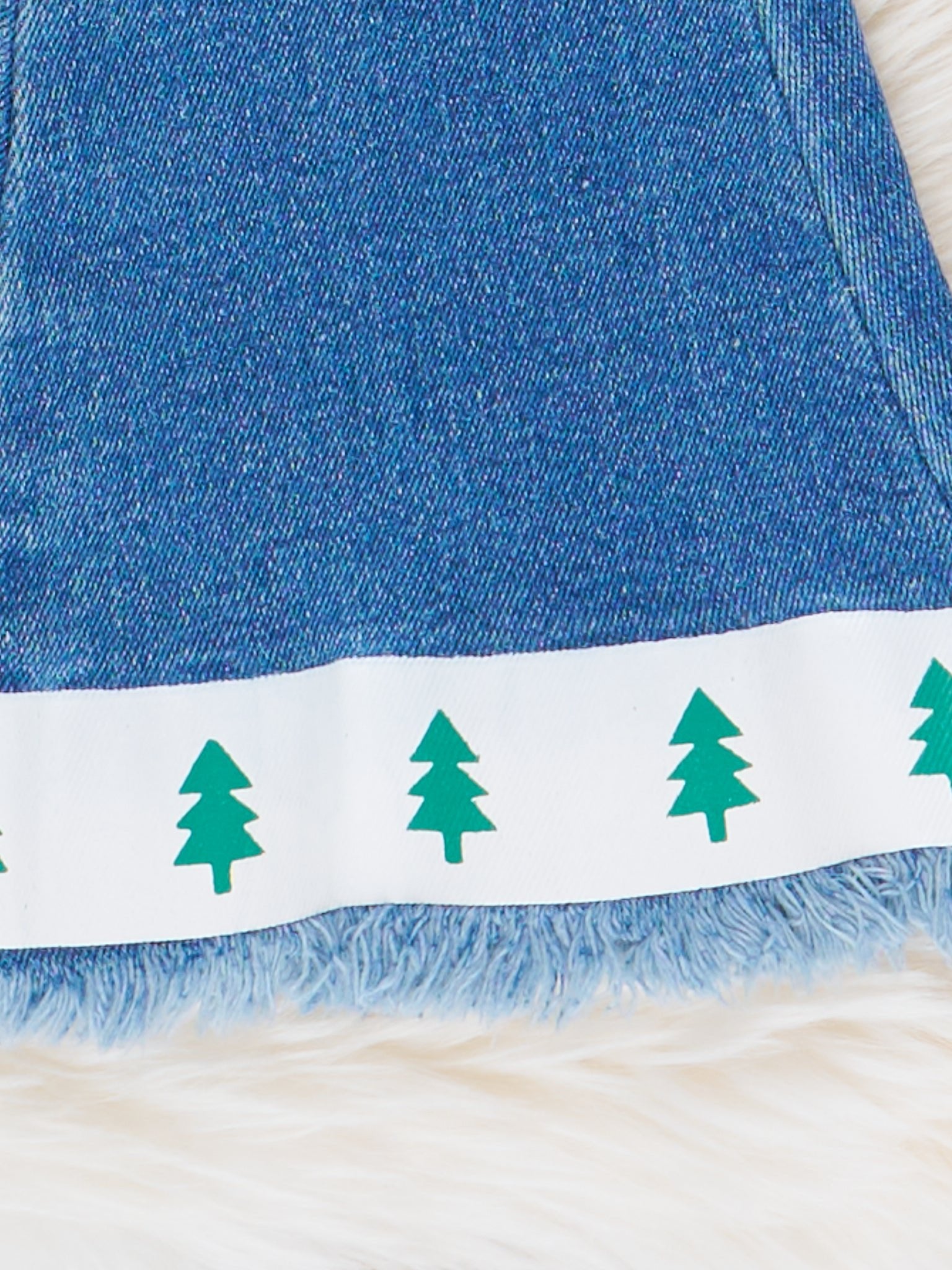 Holiday Drinks Denim Bell Bottoms Outfit - Marie Nicole Clothing