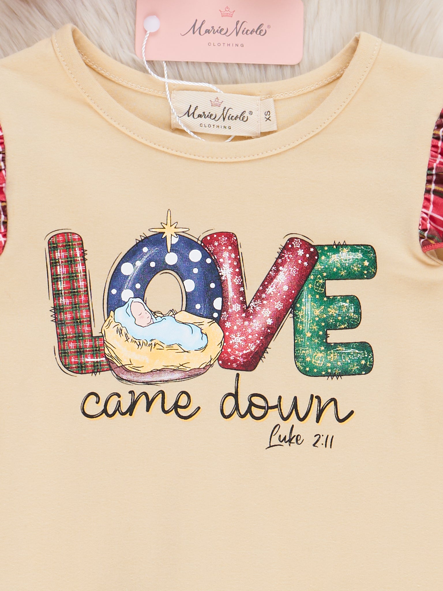 "Love Came Down" Ruffle Outfit - Marie Nicole Clothing