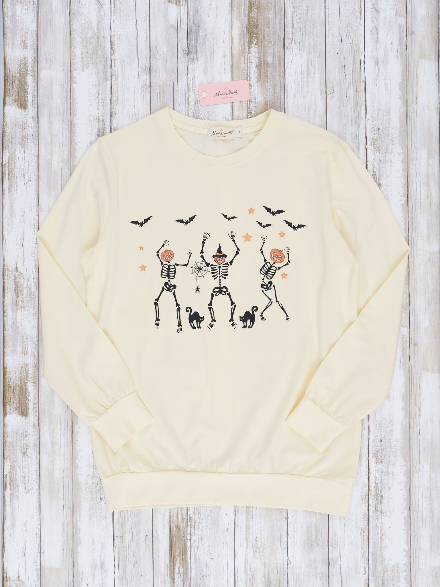 Mom & Me Dancing Skeletons Crewneck Shirt - Marie Nicole Clothing