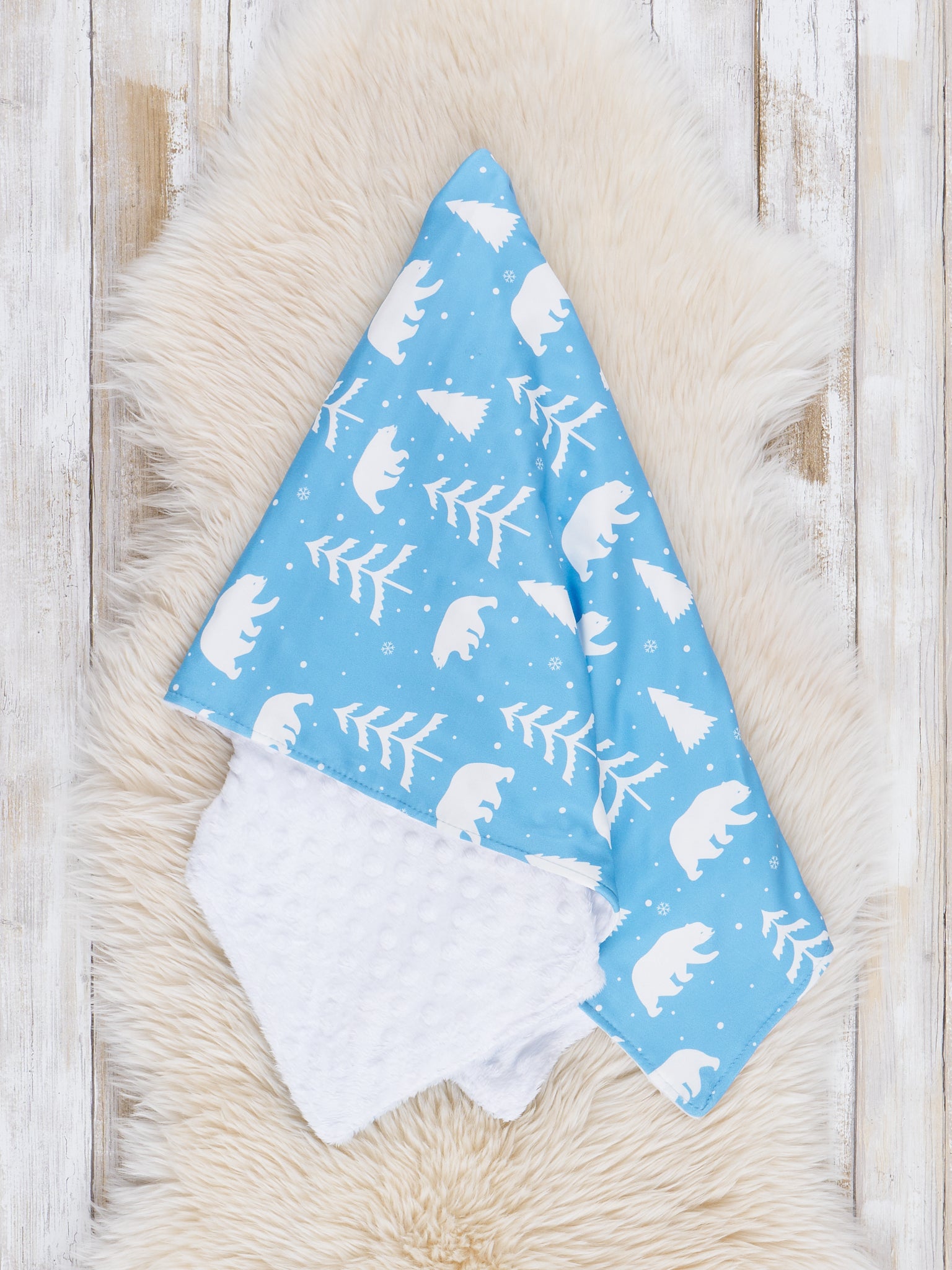 Polar Holiday Minky Blanket - Marie Nicole Clothing
