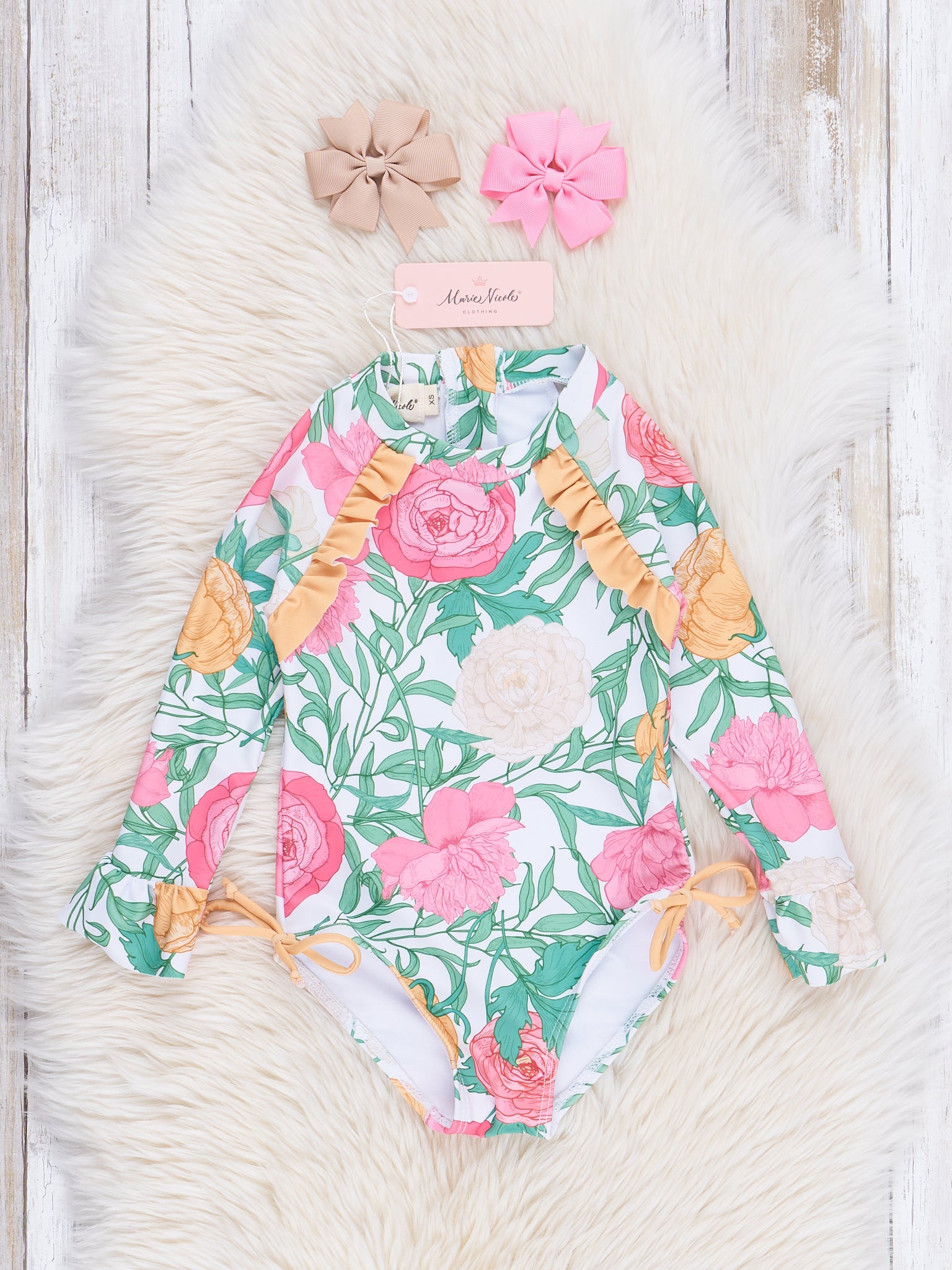 Bed of Roses Swimsuit - Marie Nicole Clothing