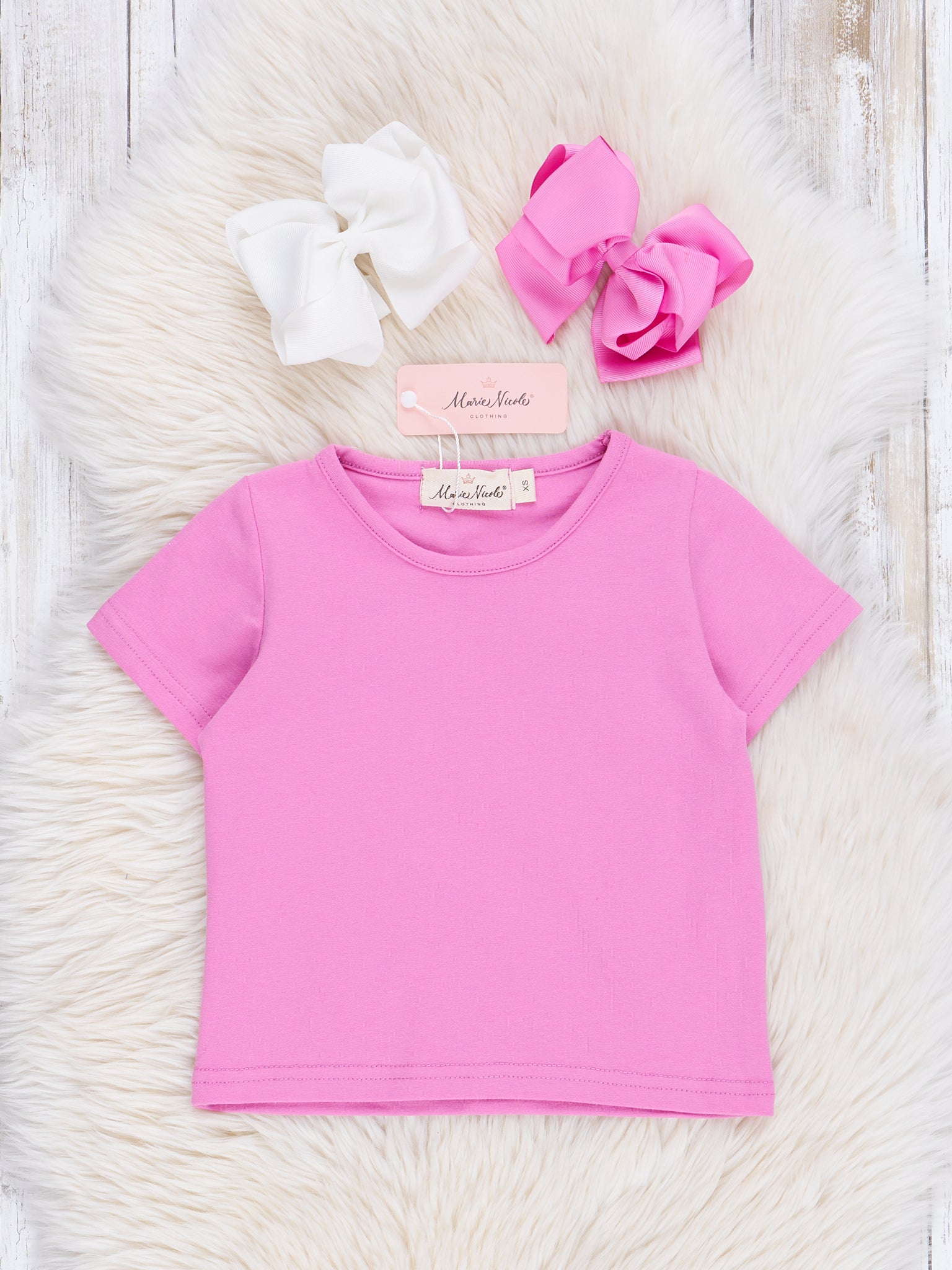 Fuchsia Daisies Overalls Set - Marie Nicole Clothing
