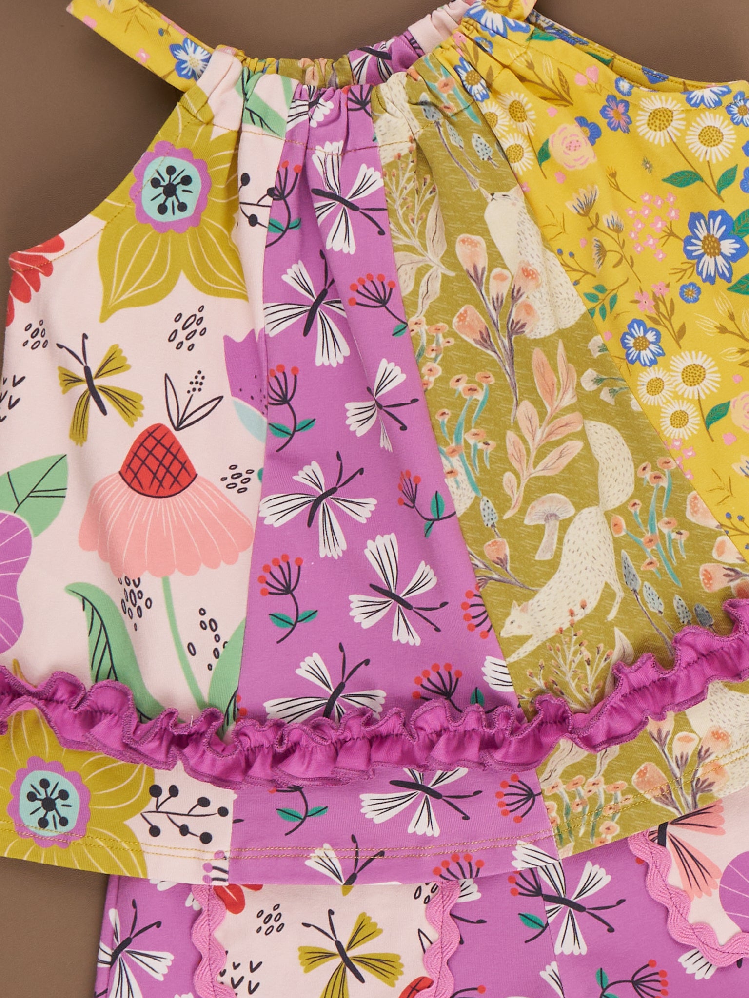 Butterfly Blooms Shorts Outfit - Marie Nicole Clothing