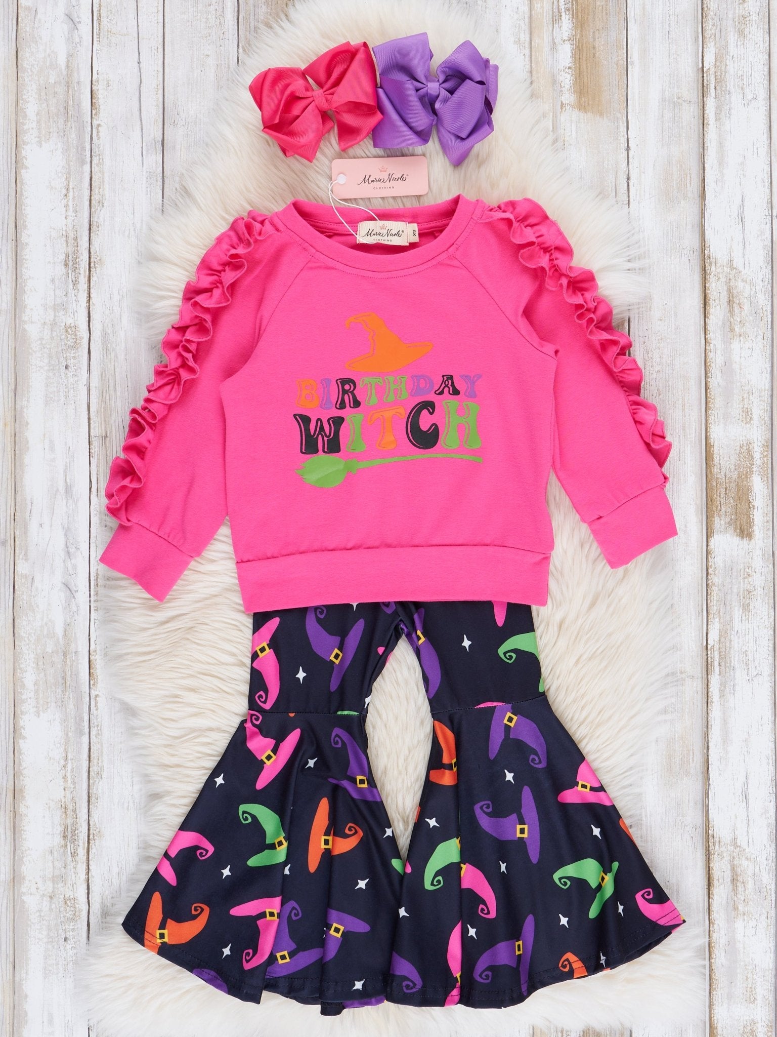 Birthday Witch Bell Bottom Outfit - Marie Nicole Clothing