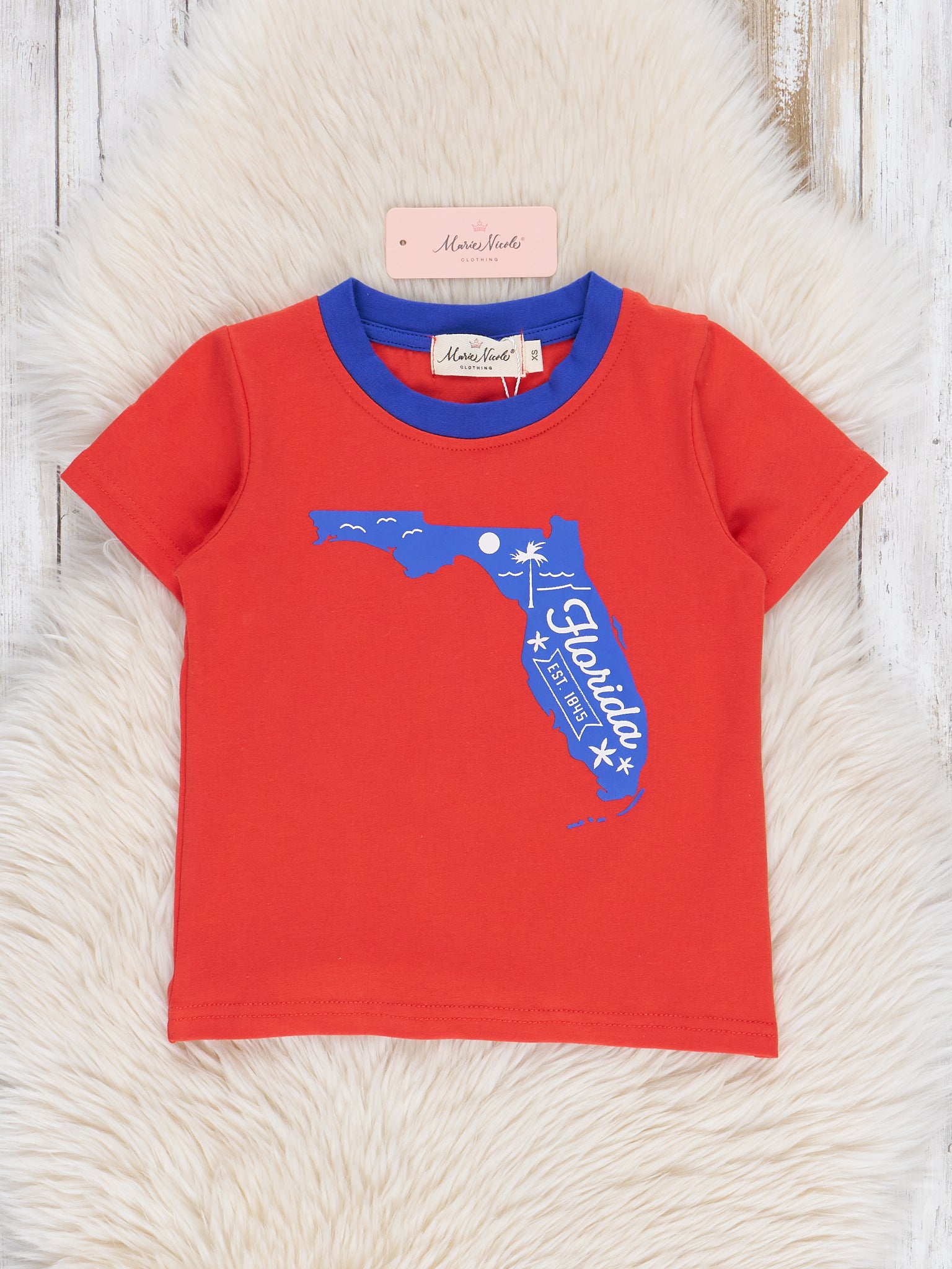 State of Florida Graphic Shirt - Marie Nicole Clothing