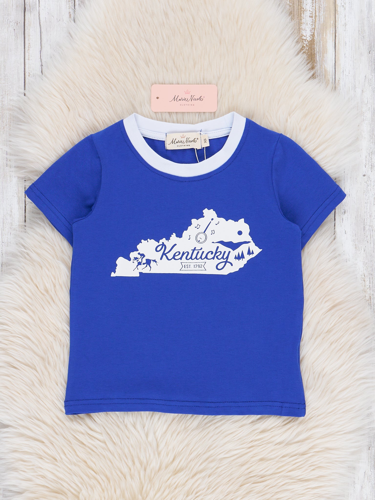 State of Kentucky Graphic Shirt - Marie Nicole Clothing