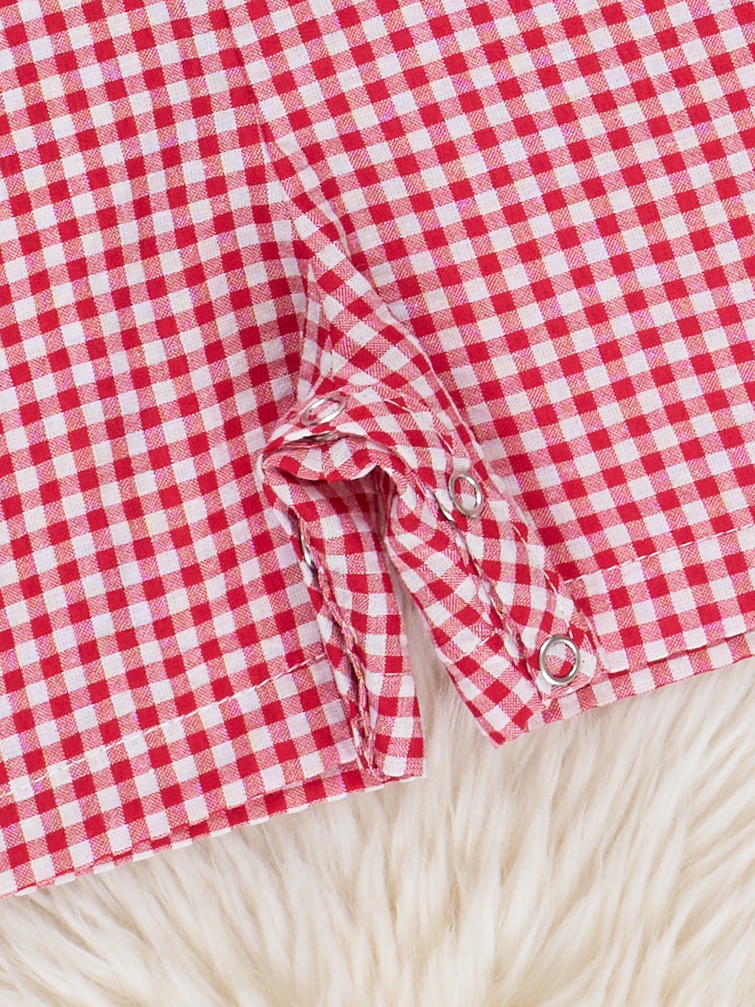 Mississippi Smocked Gingham Johnny - Marie Nicole Clothing