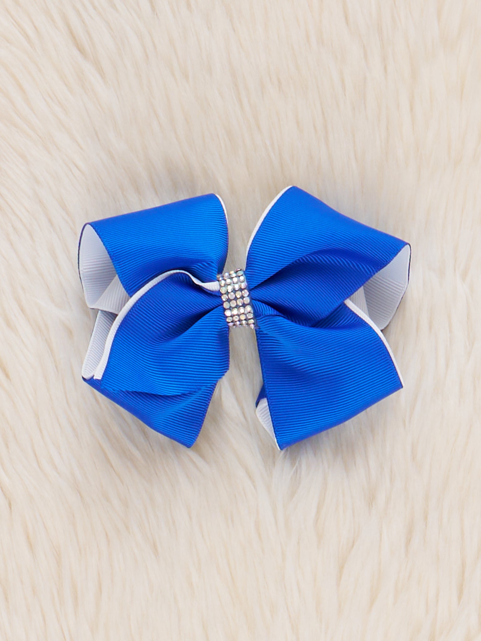 Rhinestone Collegiate Team Bow - 5 Inch - Marie Nicole Clothing
