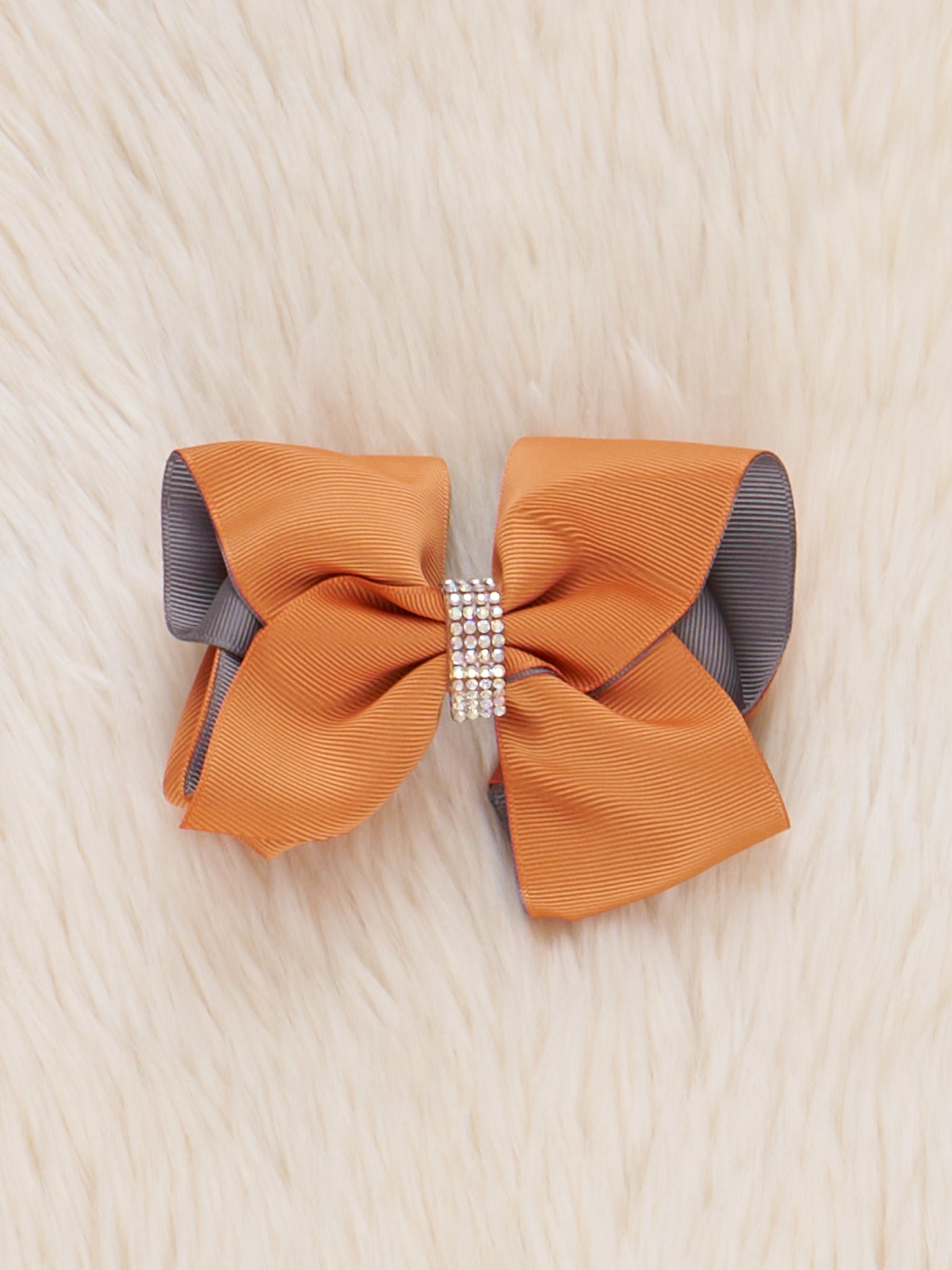 Rhinestone Collegiate Team Bow - 5 Inch - Marie Nicole Clothing