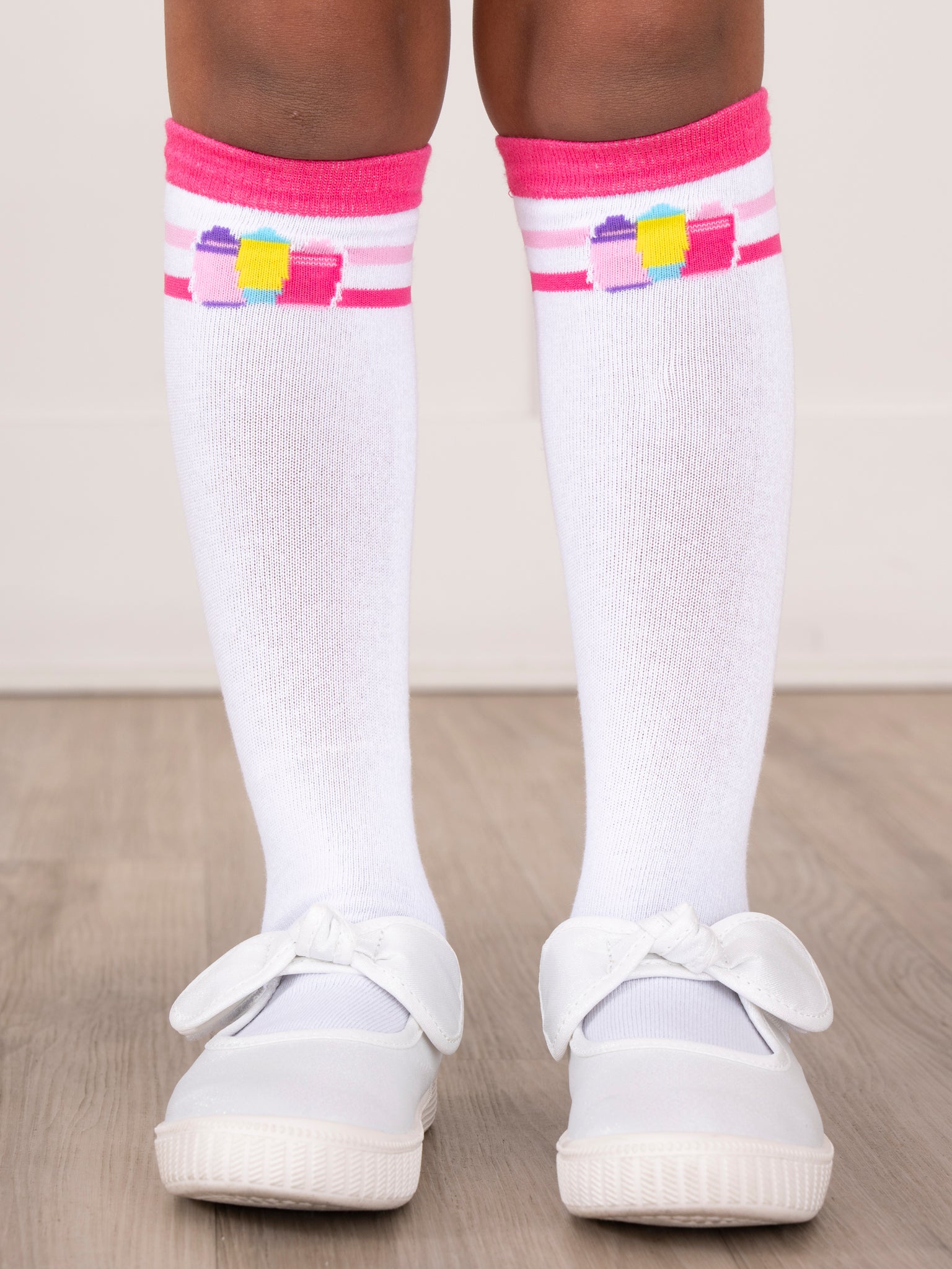 Cutie Crayons Knee Socks - Marie Nicole Clothing