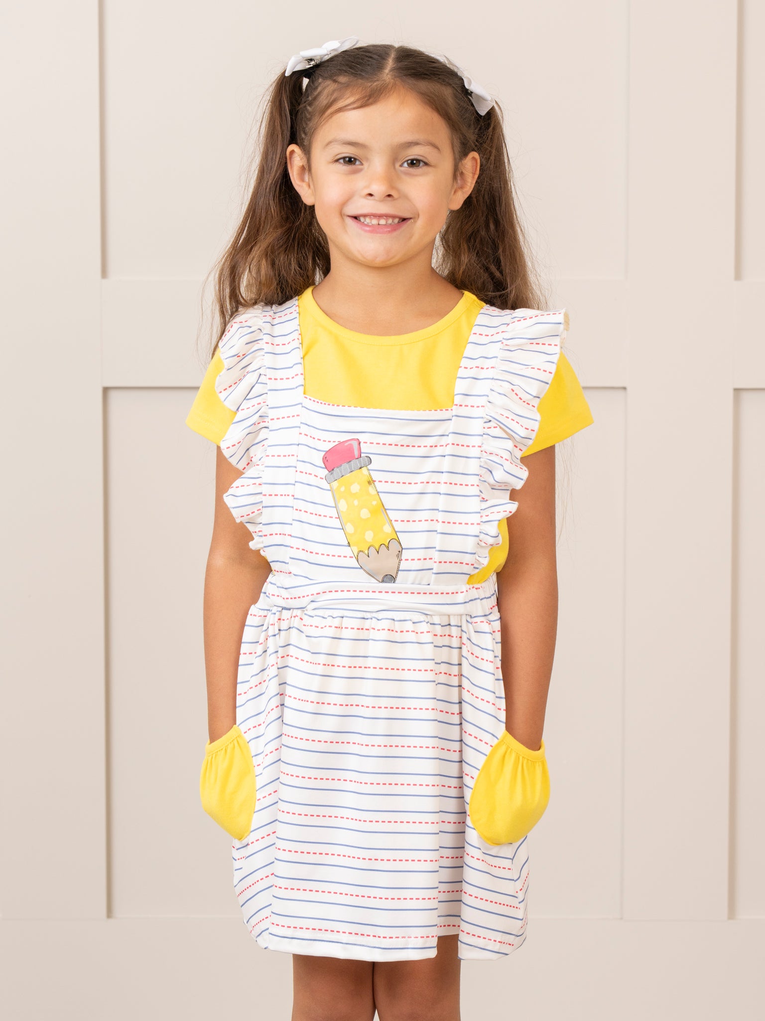 Pencil & Paper Ruffle Skirtall Set - Marie Nicole Clothing
