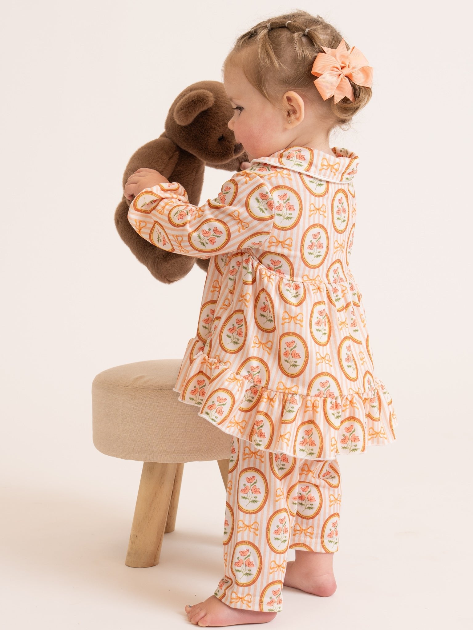 Paisley Swirl Pajamas - Marie Nicole Clothing