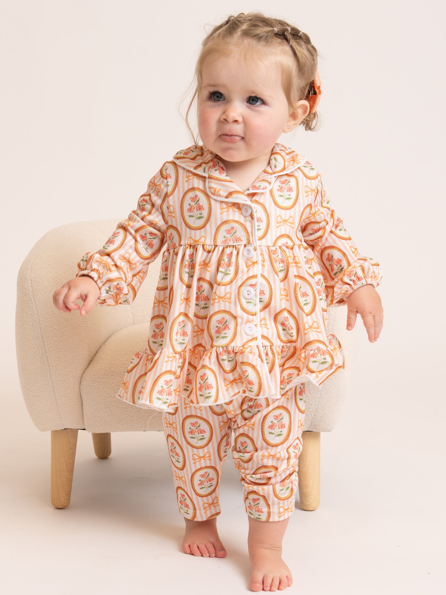 Paisley Swirl Pajamas - Marie Nicole Clothing