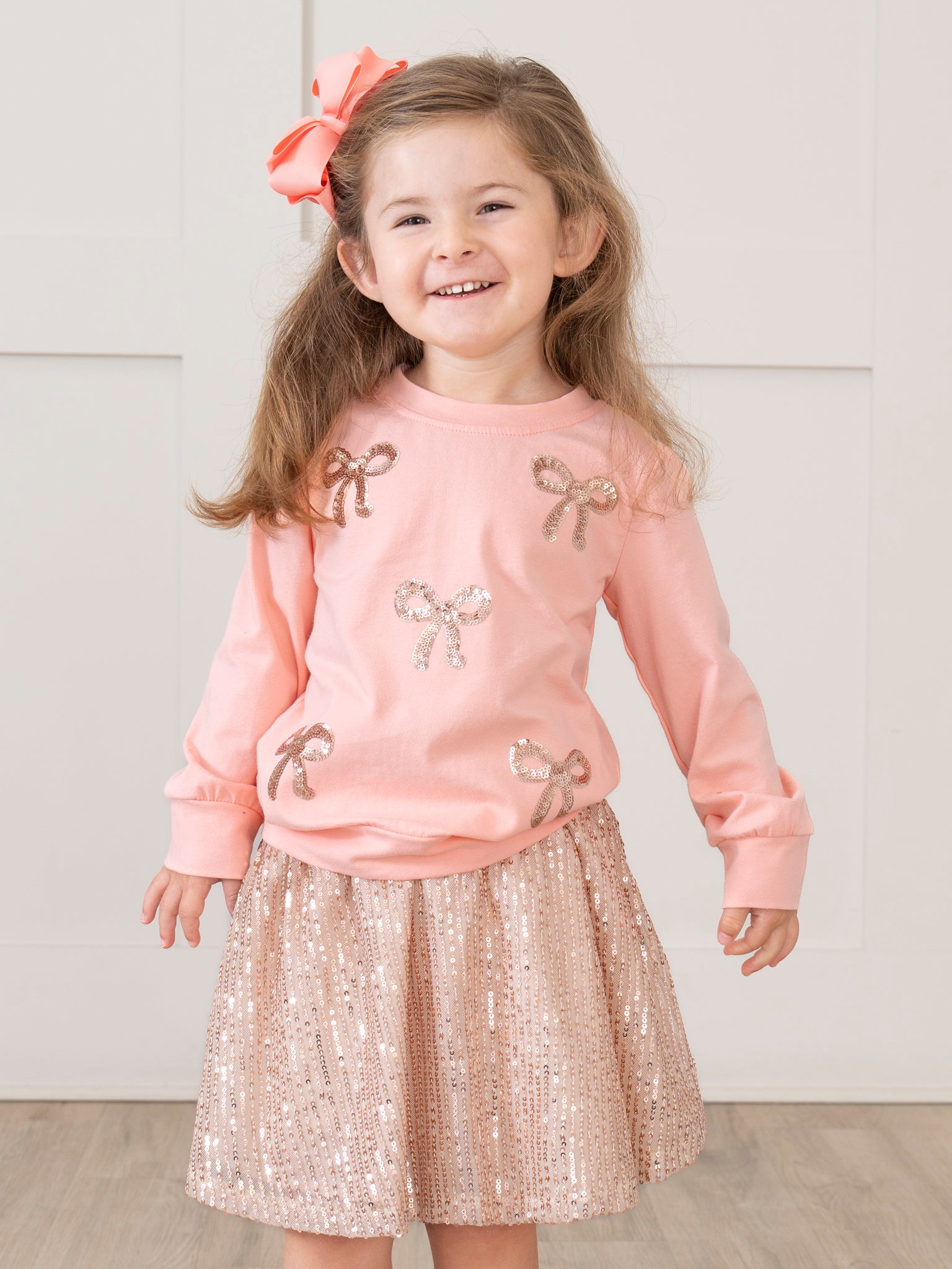 Sparkle Bow Tulle Skirt Outfit - Marie Nicole Clothing