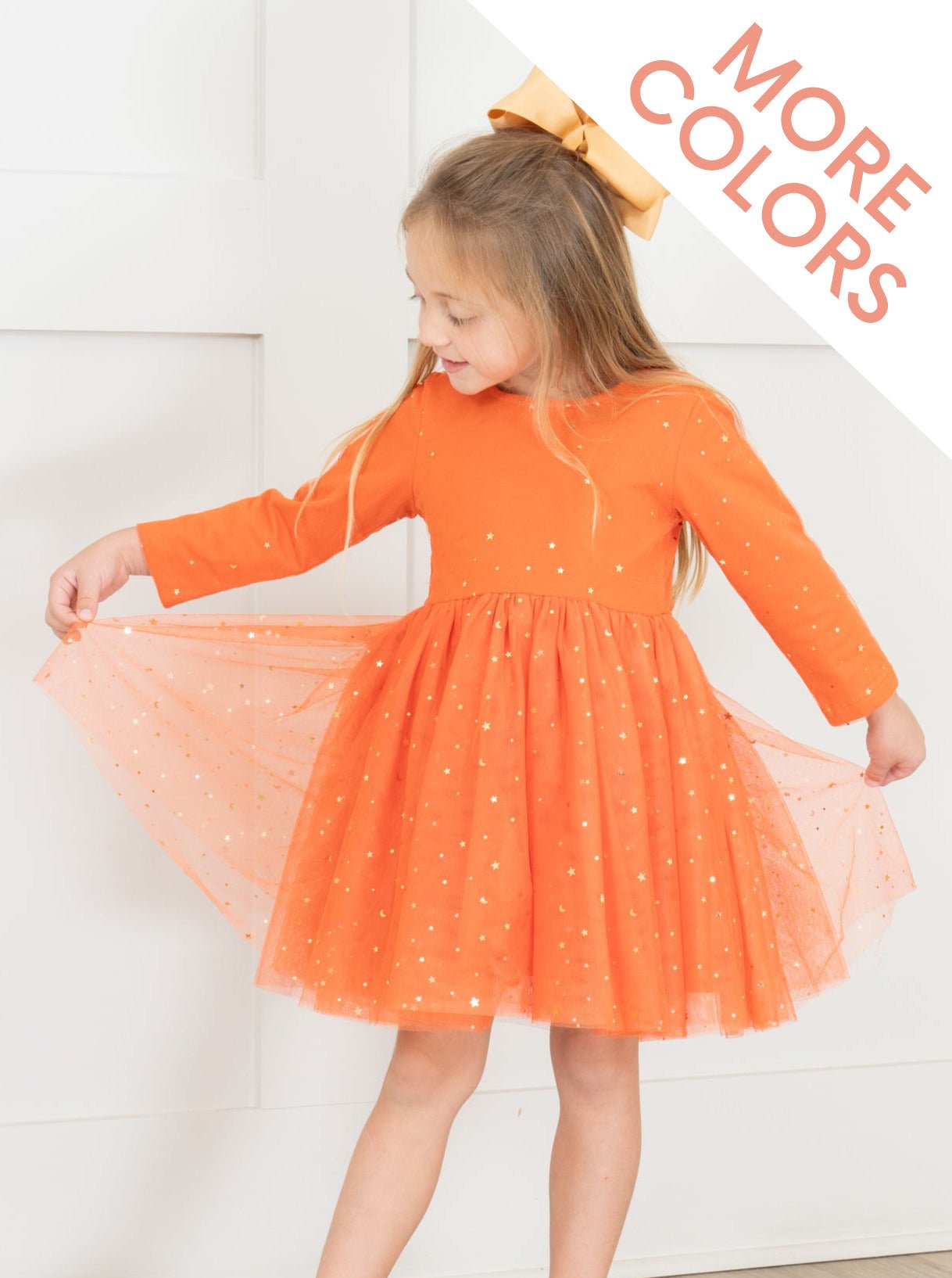 Glitter Bomb Long Sleeve Tulle Dress - Marie Nicole Clothing