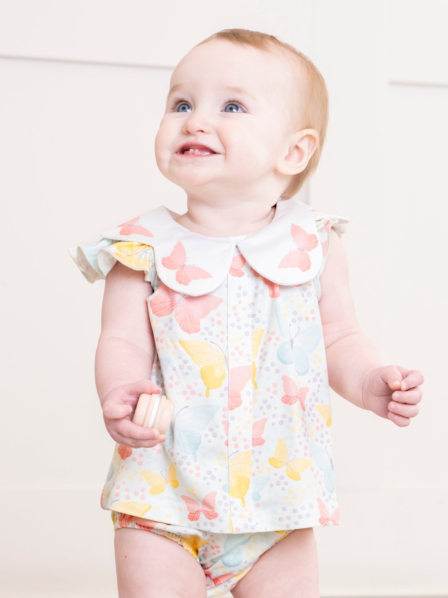 Pastel Butterflies Bloomers Outfit - Marie Nicole Clothing