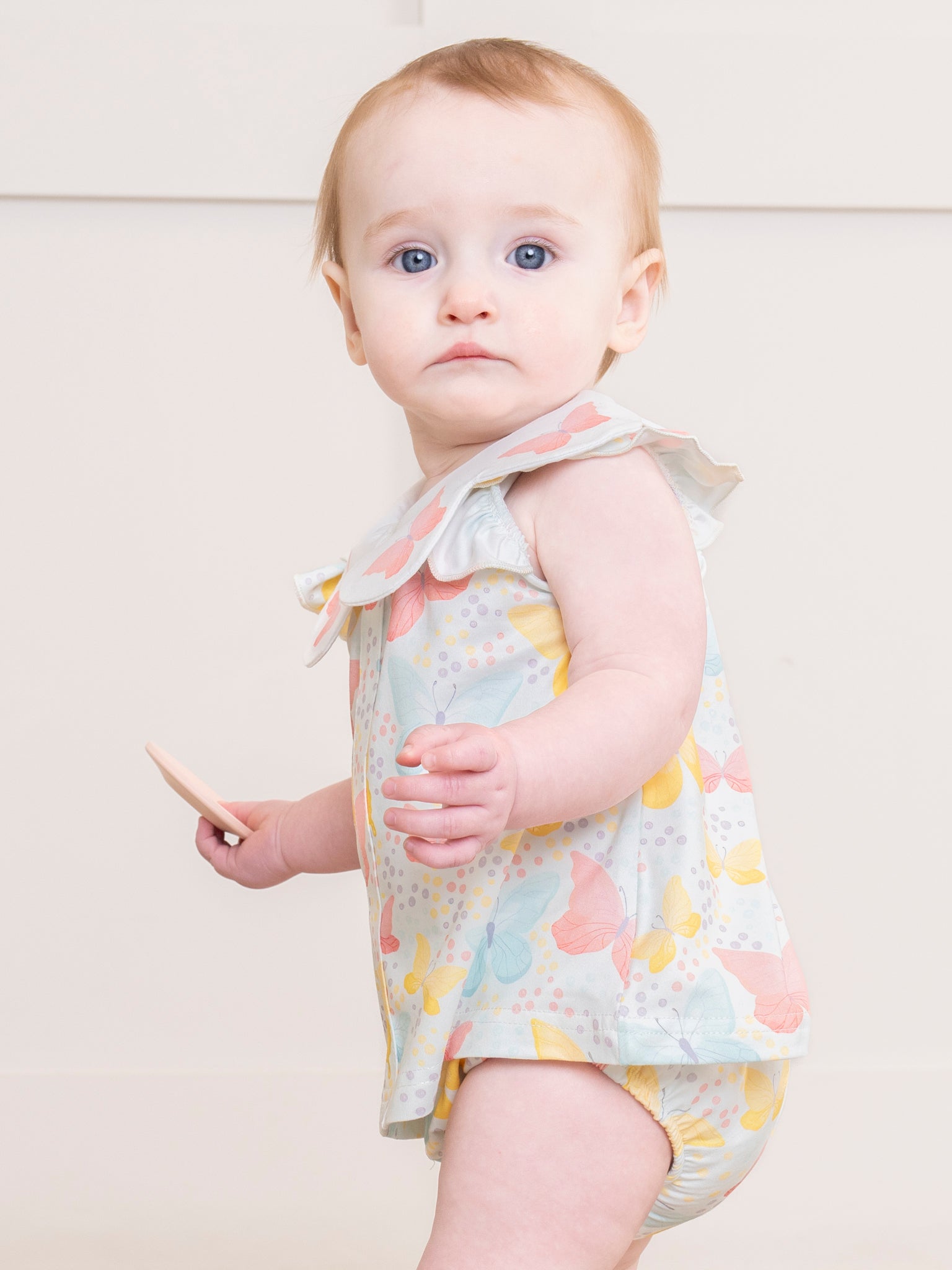 Pastel Butterflies Bloomers Outfit - Marie Nicole Clothing