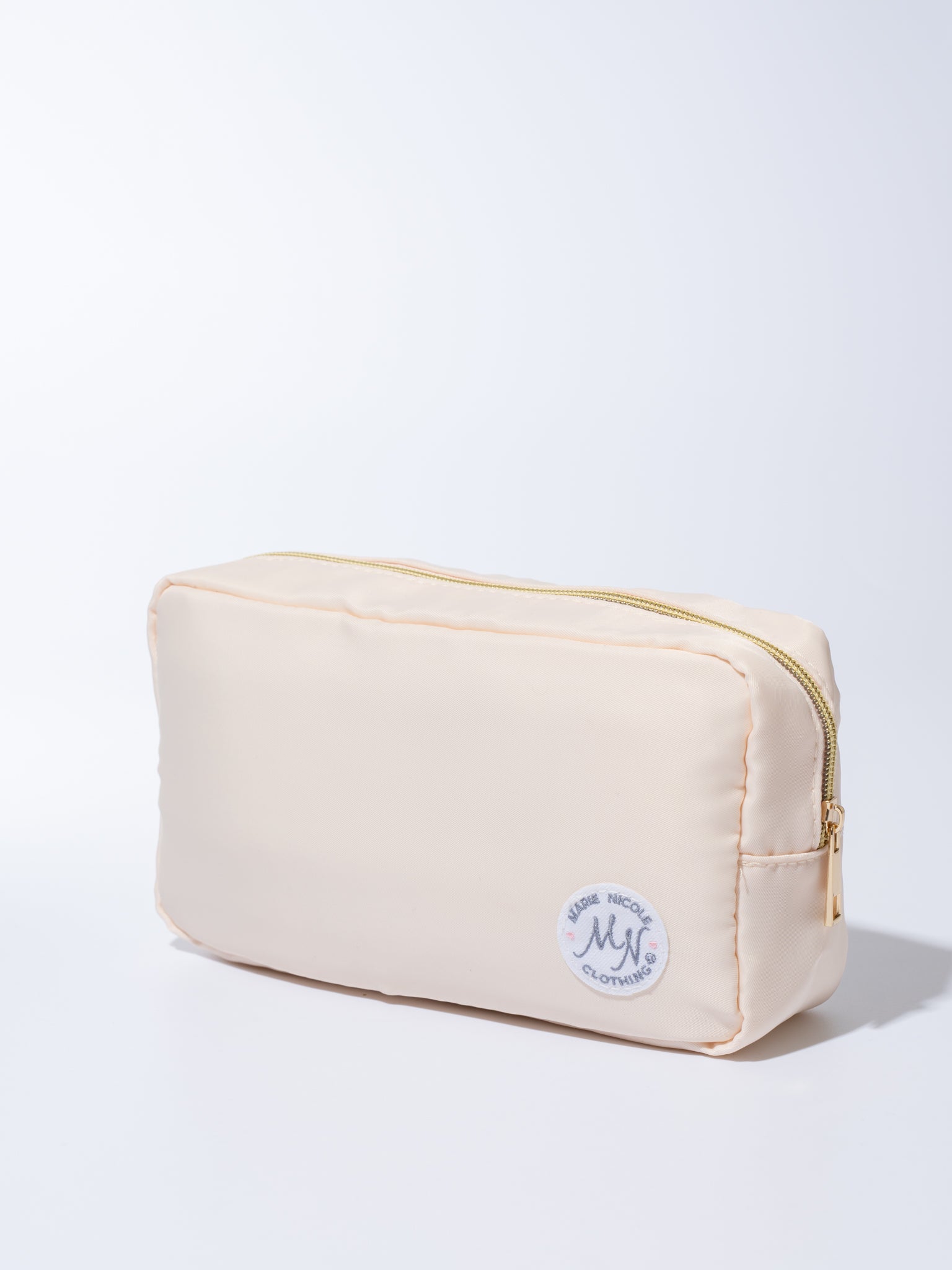 Patch Zippered Pouch - Marie Nicole Clothing