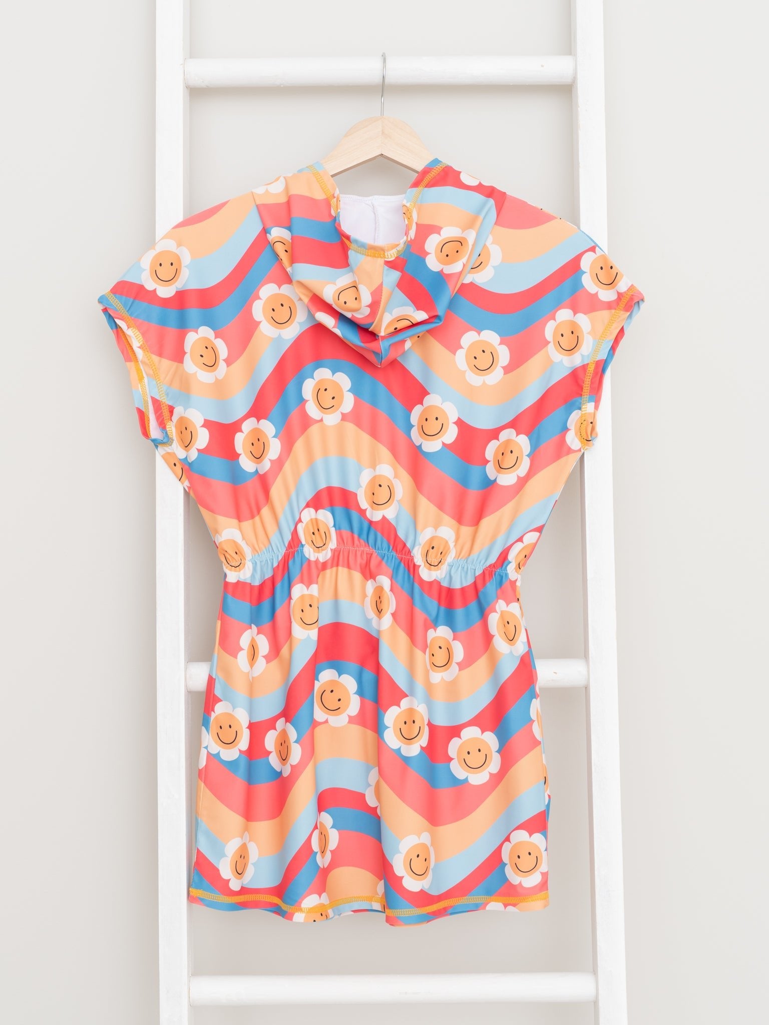 Retro Daisy Swimsuit Cover - Up - Marie Nicole Clothing