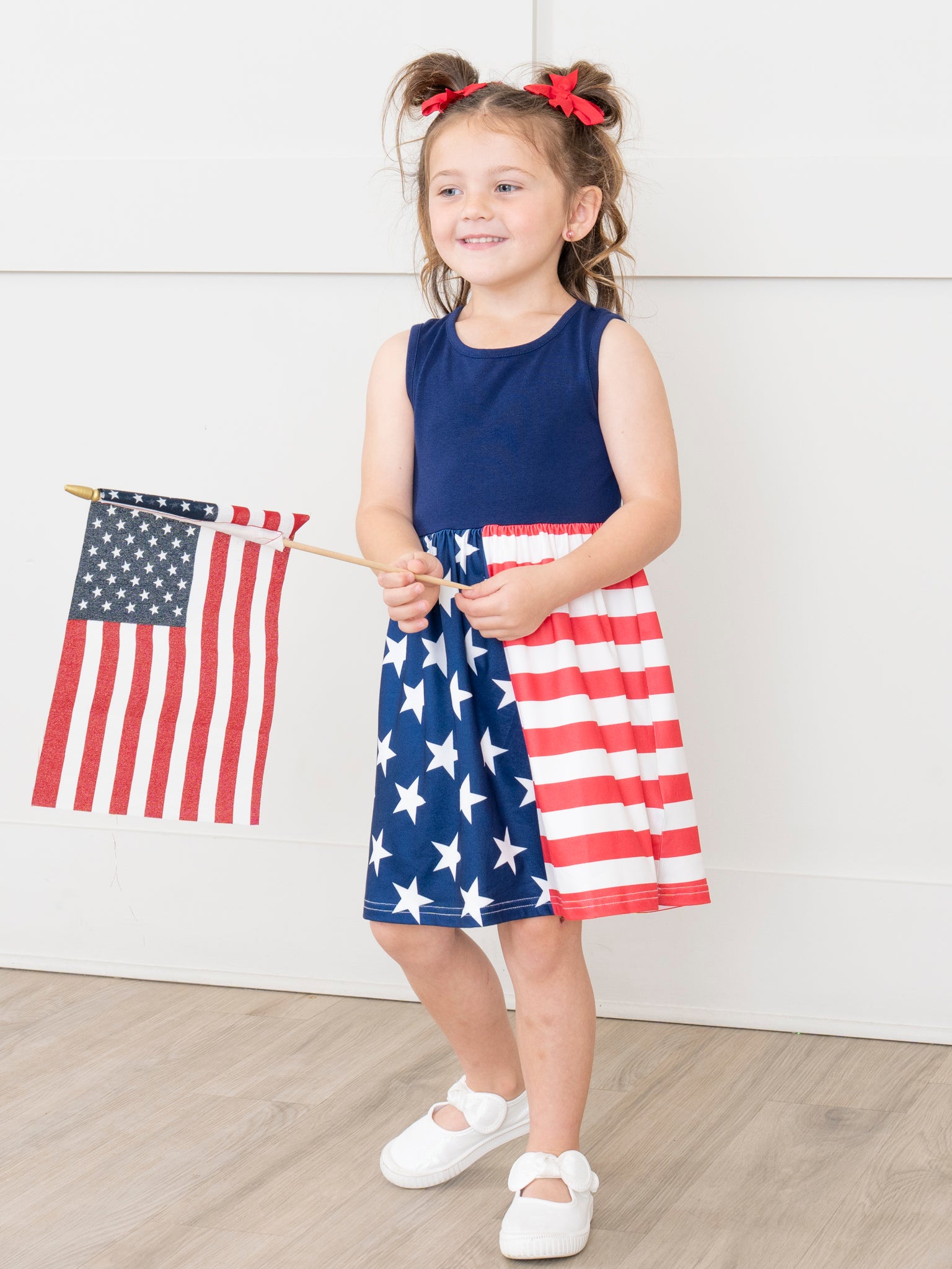 American Flag Dress - Marie Nicole Clothing