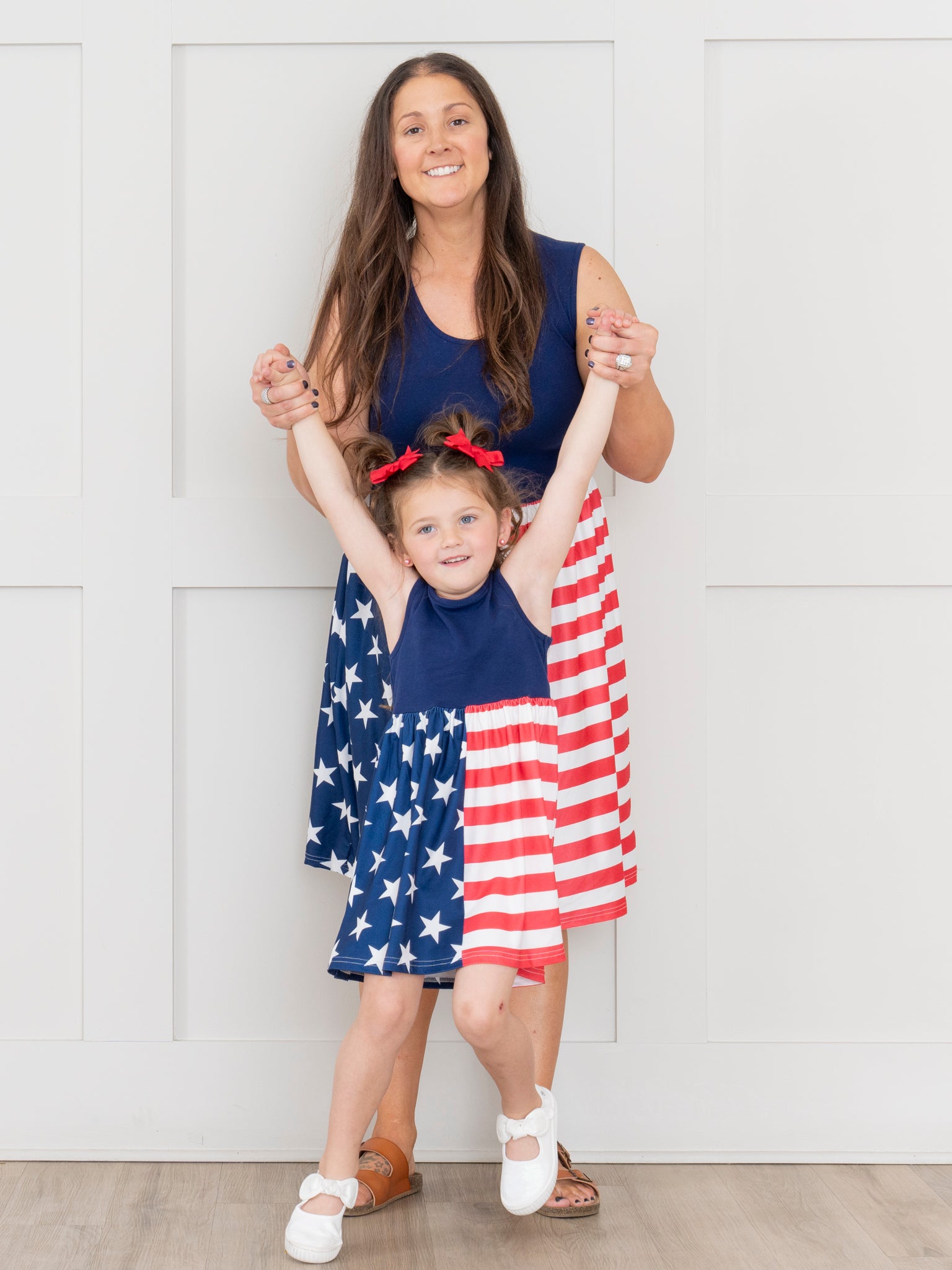 Mom & Me American Flag Dress - Marie Nicole Clothing