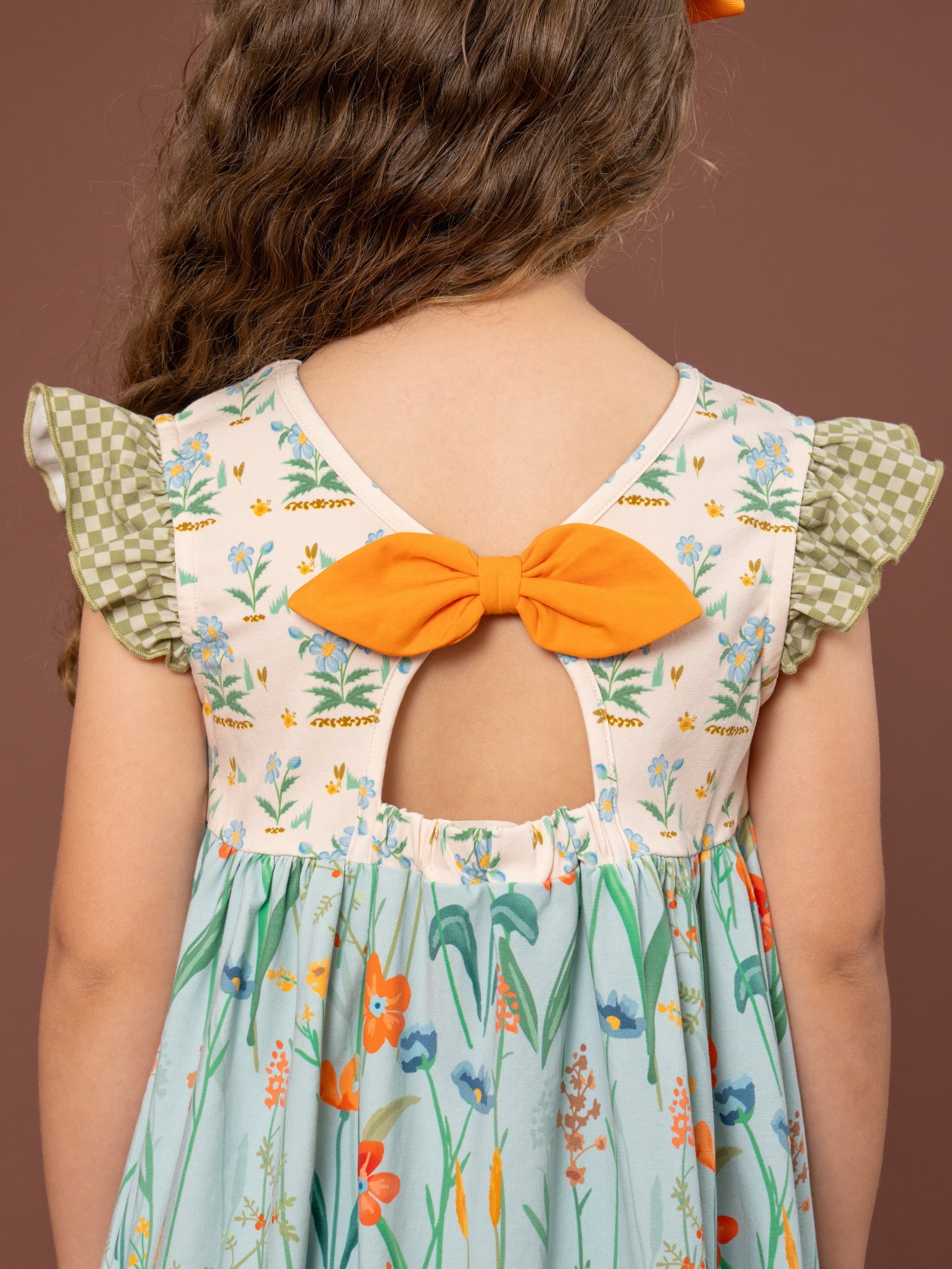 Into the Meadows Ruffle Dress - Marie Nicole Clothing