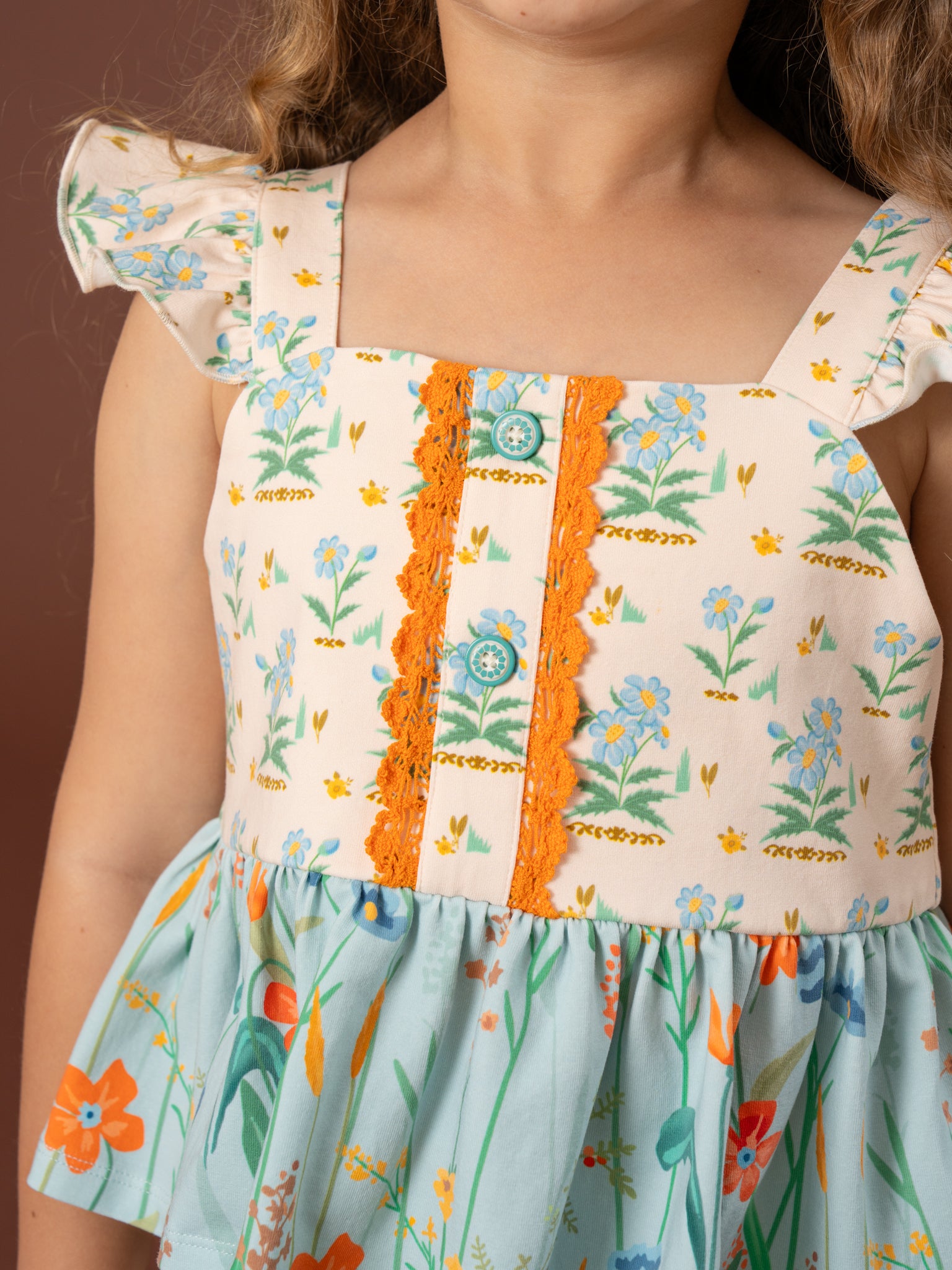Into the Meadows Ruffle Outfit - Marie Nicole Clothing