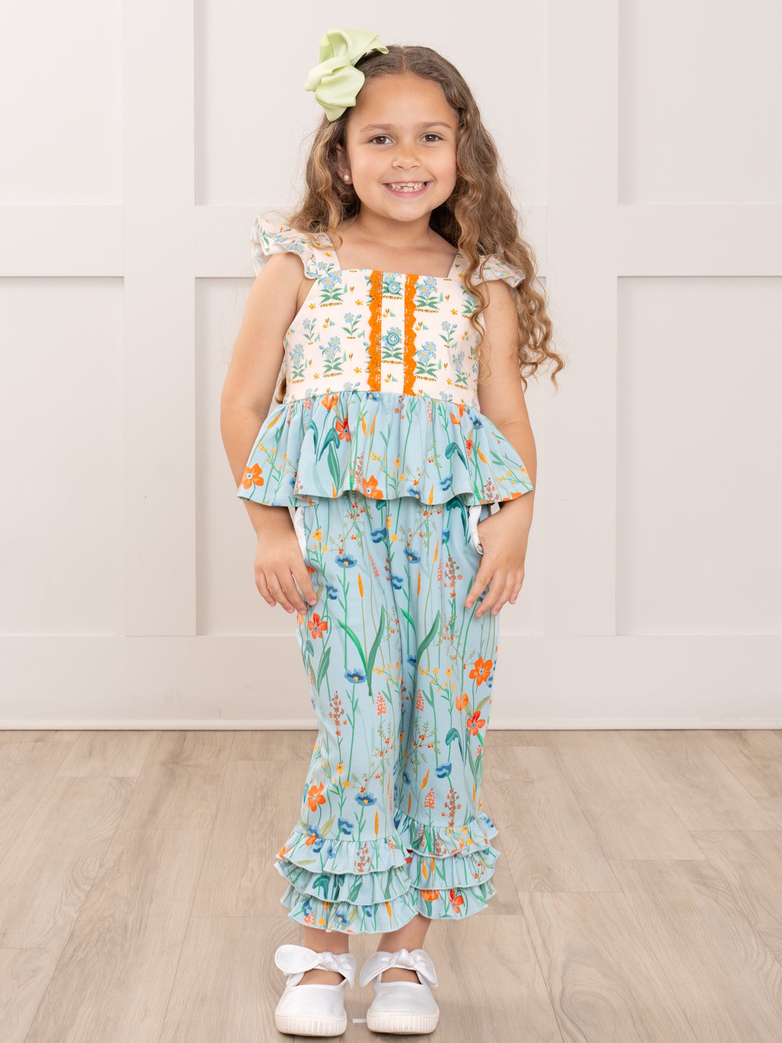 Into the Meadows Ruffle Outfit - Marie Nicole Clothing