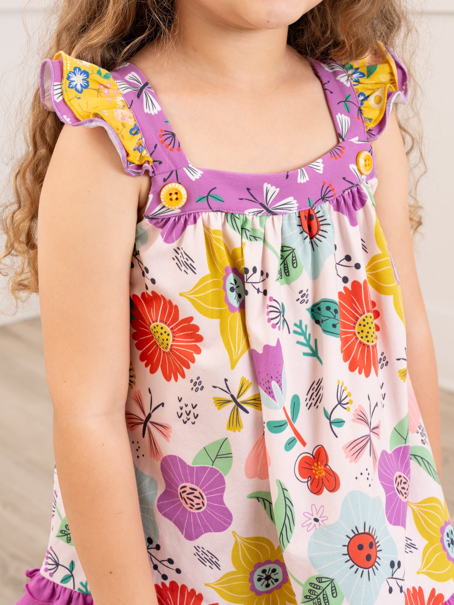 Butterfly Blooms Bell Bottom Outfit - Marie Nicole Clothing