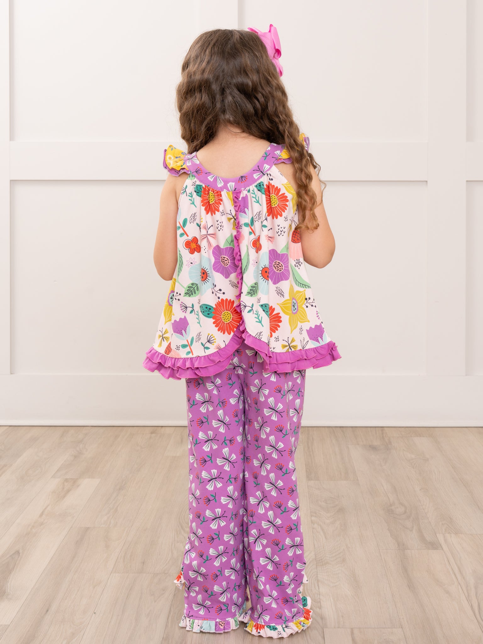 Butterfly Blooms Bell Bottom Outfit - Marie Nicole Clothing