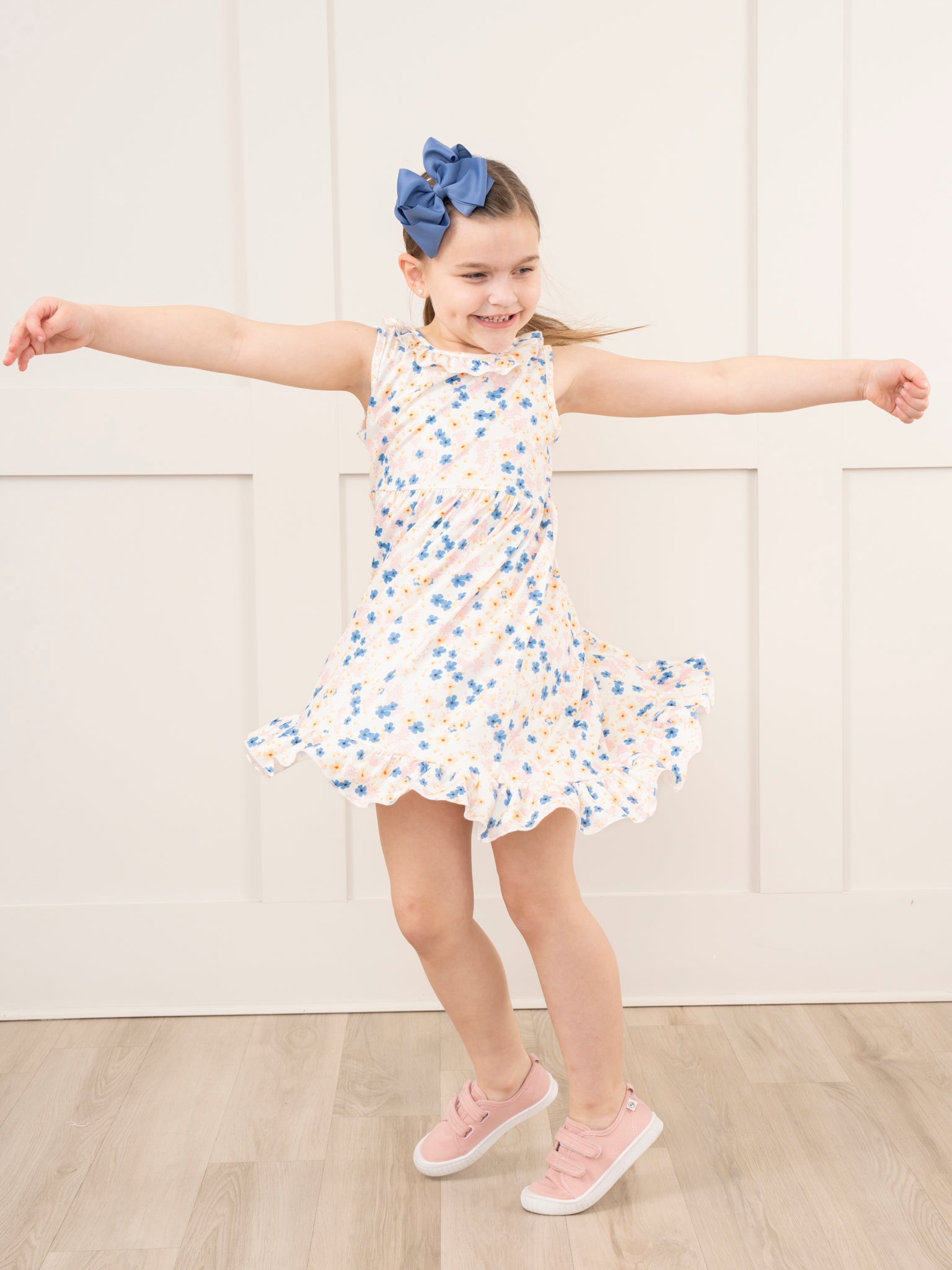 Summer Ruffle Dress - Marie Nicole Clothing