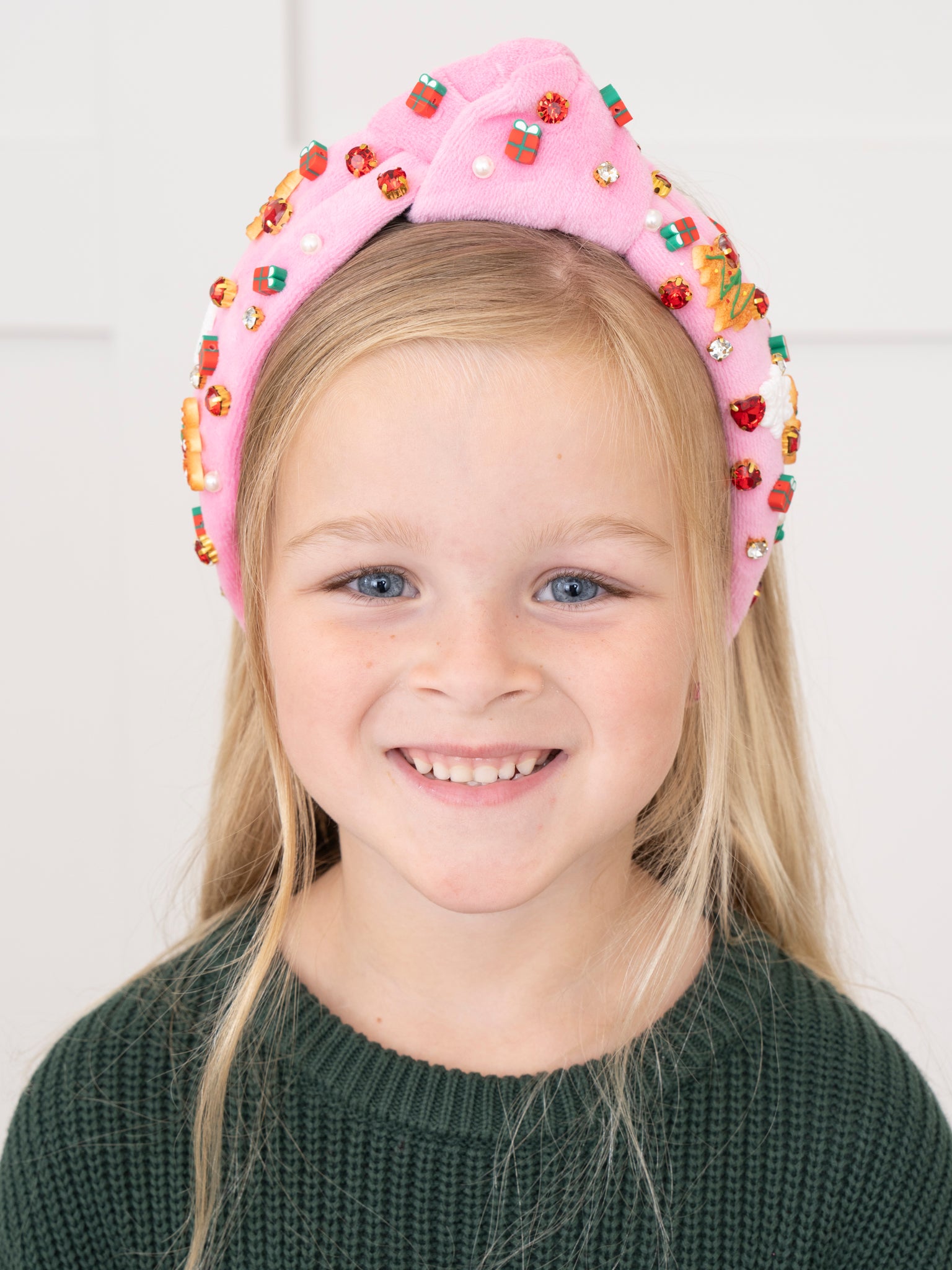 Lovely Holiday Wishes Charm Headband - Marie Nicole Clothing
